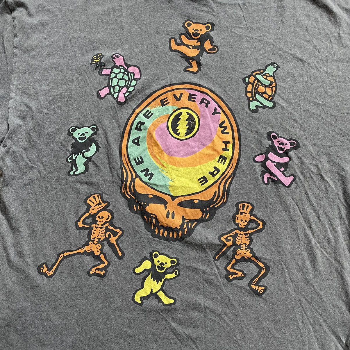 Band Tees AMAZING GRATEFUL DEAD WE ARE EVERYWHERE SKULL T SHIRT Size US L / EU 52-54 / 3 - 2 Thumbnail