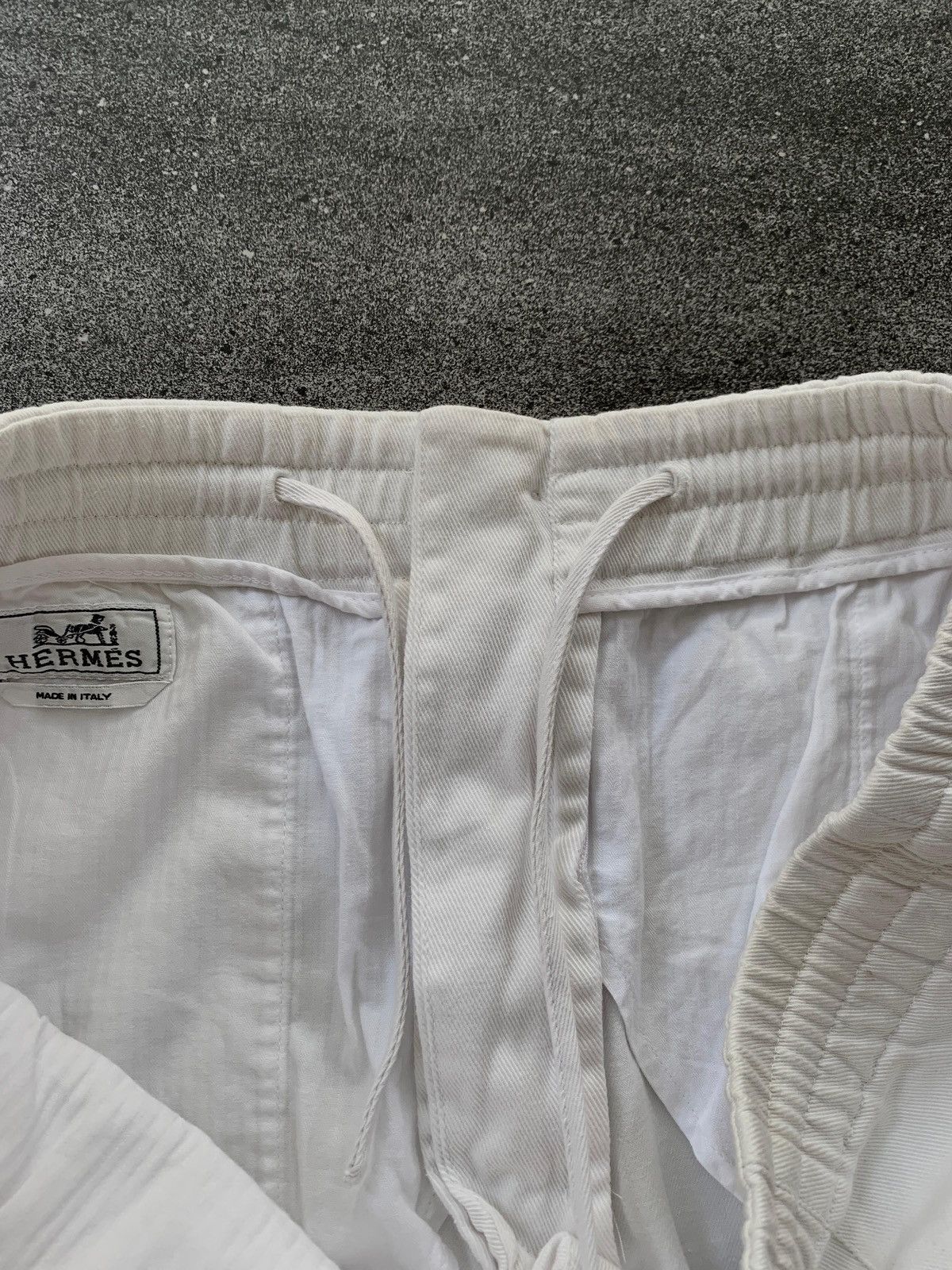 Hermes FREE TAX! Relaxed Cotton Pants Size US 33 - 7 Thumbnail