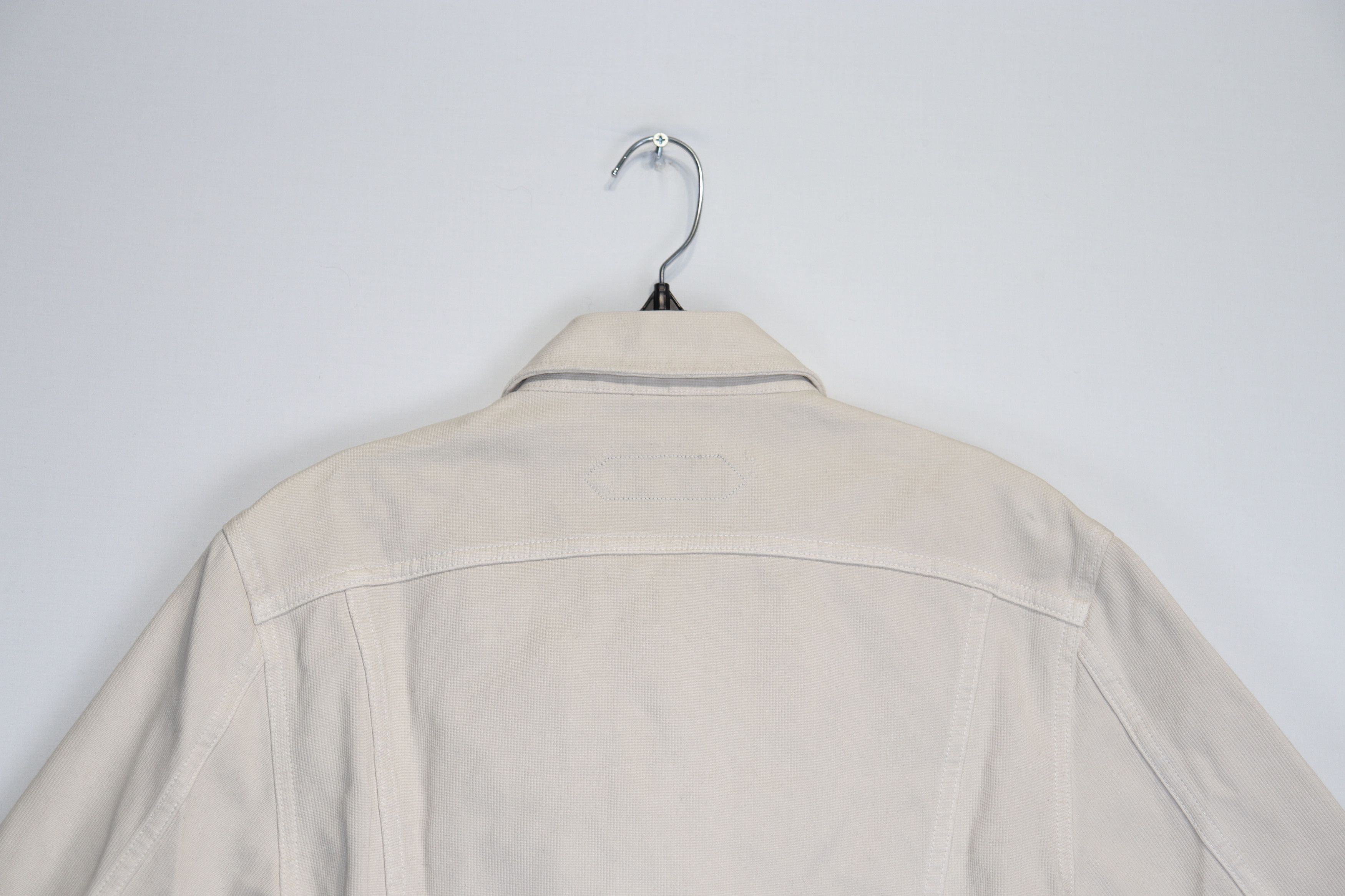 Tom Ford o1rshd1 Denim Jacket in Ivory Size US M / EU 48-50 / 2 - 10 Thumbnail