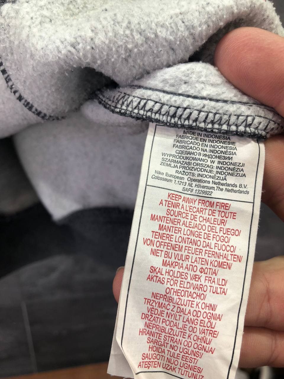 Other Nike Vintage Spellout Sweatshirt Grey Men's Size M Size US M / EU 48-50 / 2 - 11 Thumbnail