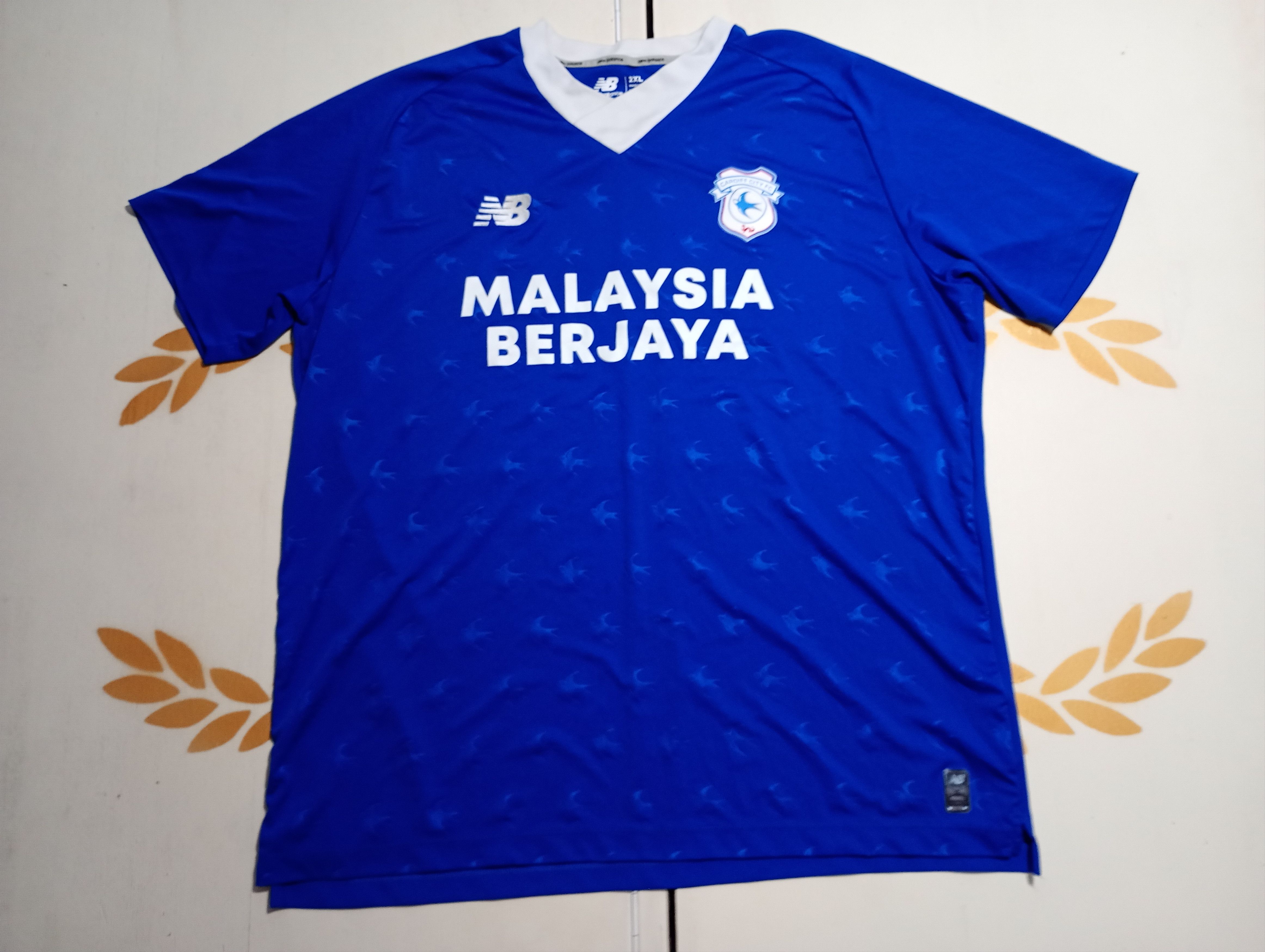 New Balance Cardiff City New Balance Home Jersey 2022-2023 Size US XXL / EU 58 / 5 - 1 Thumbnail