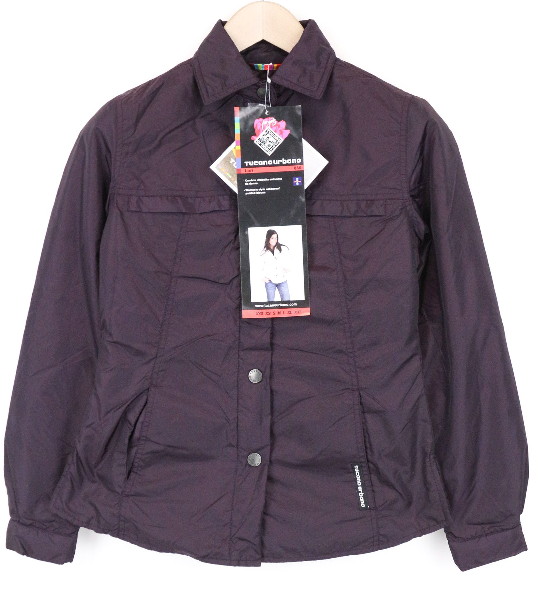 Other LORI 2XS Blackberry Windproof Moto Jacket 75271 Size XXS / US 00 / IT 34 - 1 Thumbnail