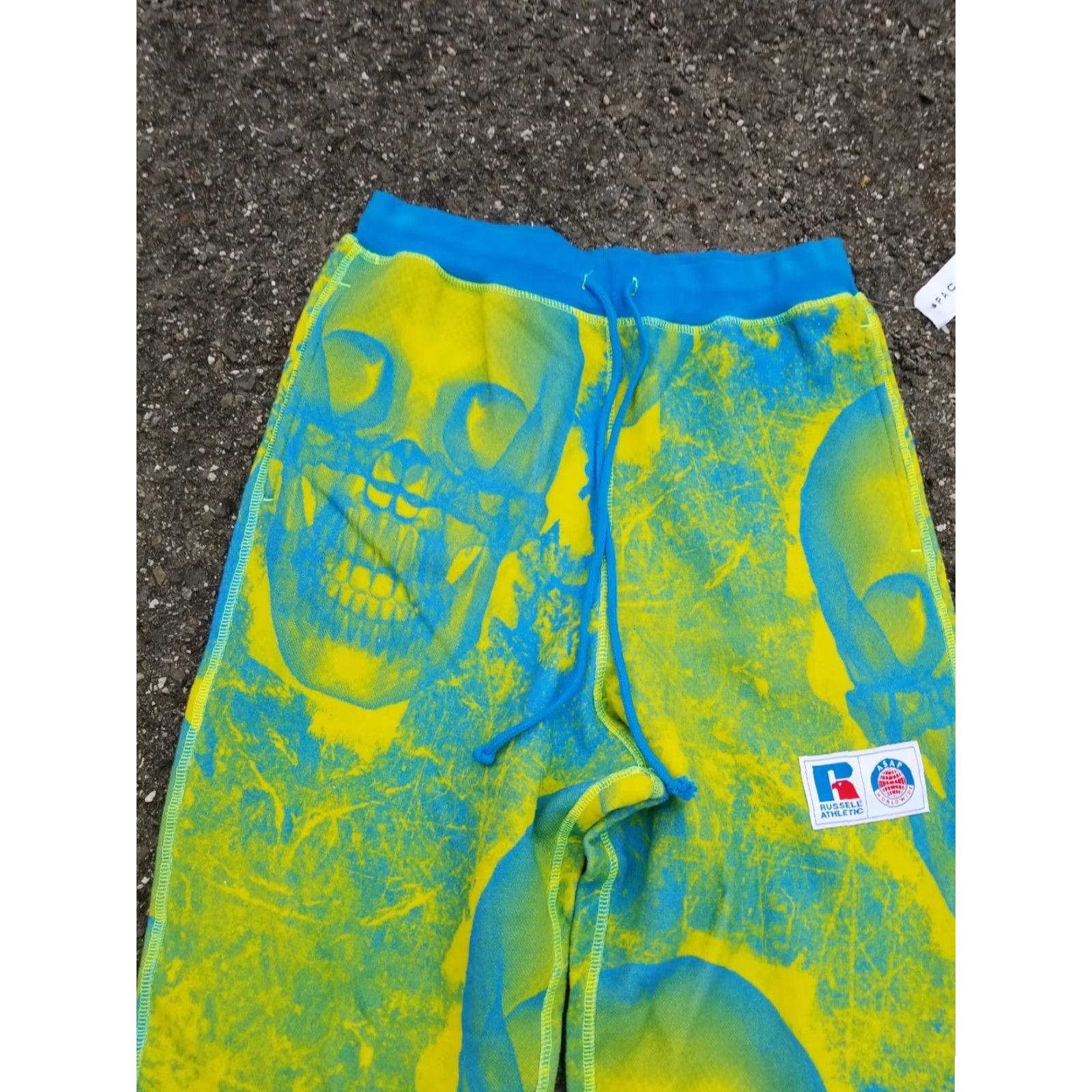 Russell Athletic A ASAP Worldwide X Russell Athletic Sweatpants Green M Men Rocky Activewear Sweatpants Deadstock 31x27 Size US 31 - 2 Thumbnail