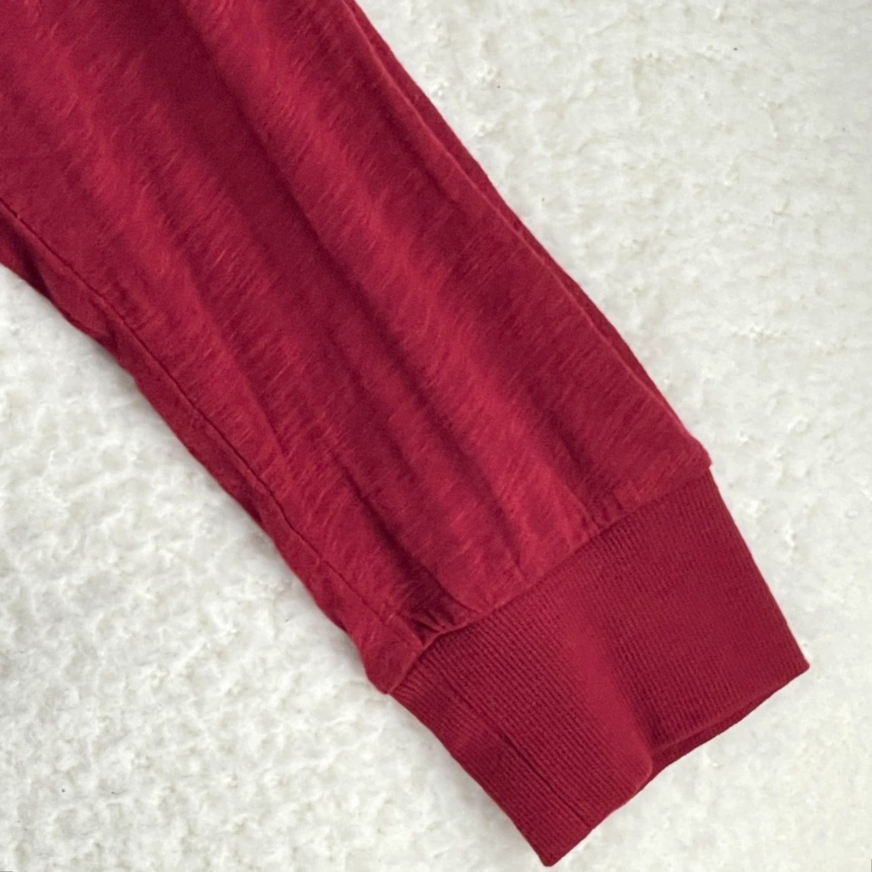 Torrid Torrid T-Shirt Slub V-Neck Long Sleeve Dolman Tee Womens Large Red Black Cotton Modal Size L / US 10 / IT 46 - 6 Thumbnail