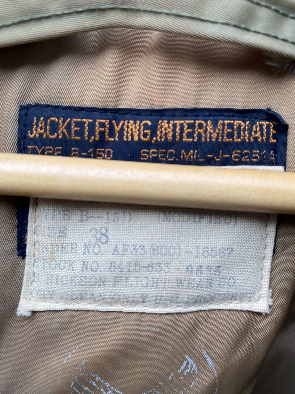 Buzz Rickson's Rare Vintage B-150 Buzz rickson US Air Force bomber jacket Size US L / EU 52-54 / 3 - 18 Thumbnail