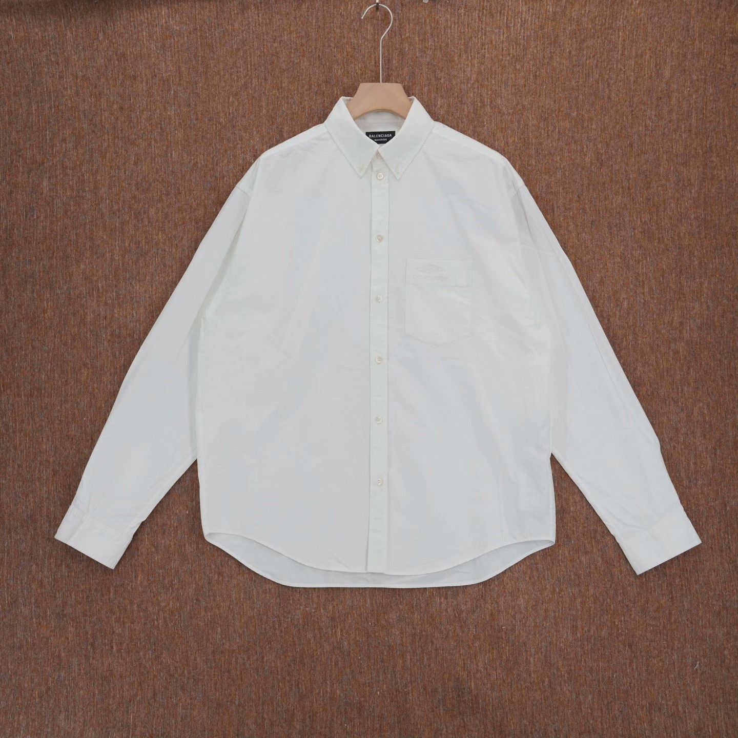 Balenciaga Balenciaga Retro Embroidered White Shirt 37 Men Size US S / EU 44-46 / 1 - 1 Thumbnail