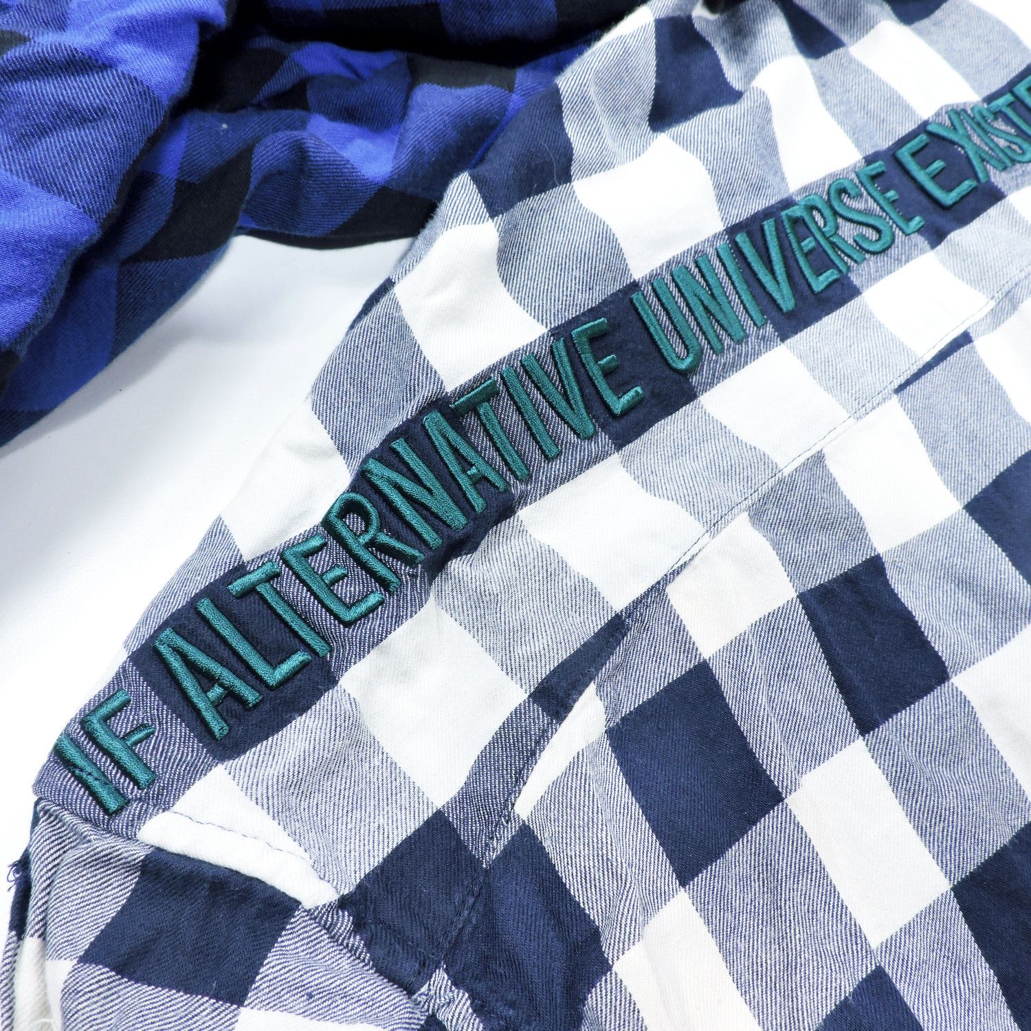 Juun.J JUNN.J DOUBLE LAYER PLAID LONG SLEEVE SHIRT Size US S / EU 44-46 / 1 - 23 Thumbnail