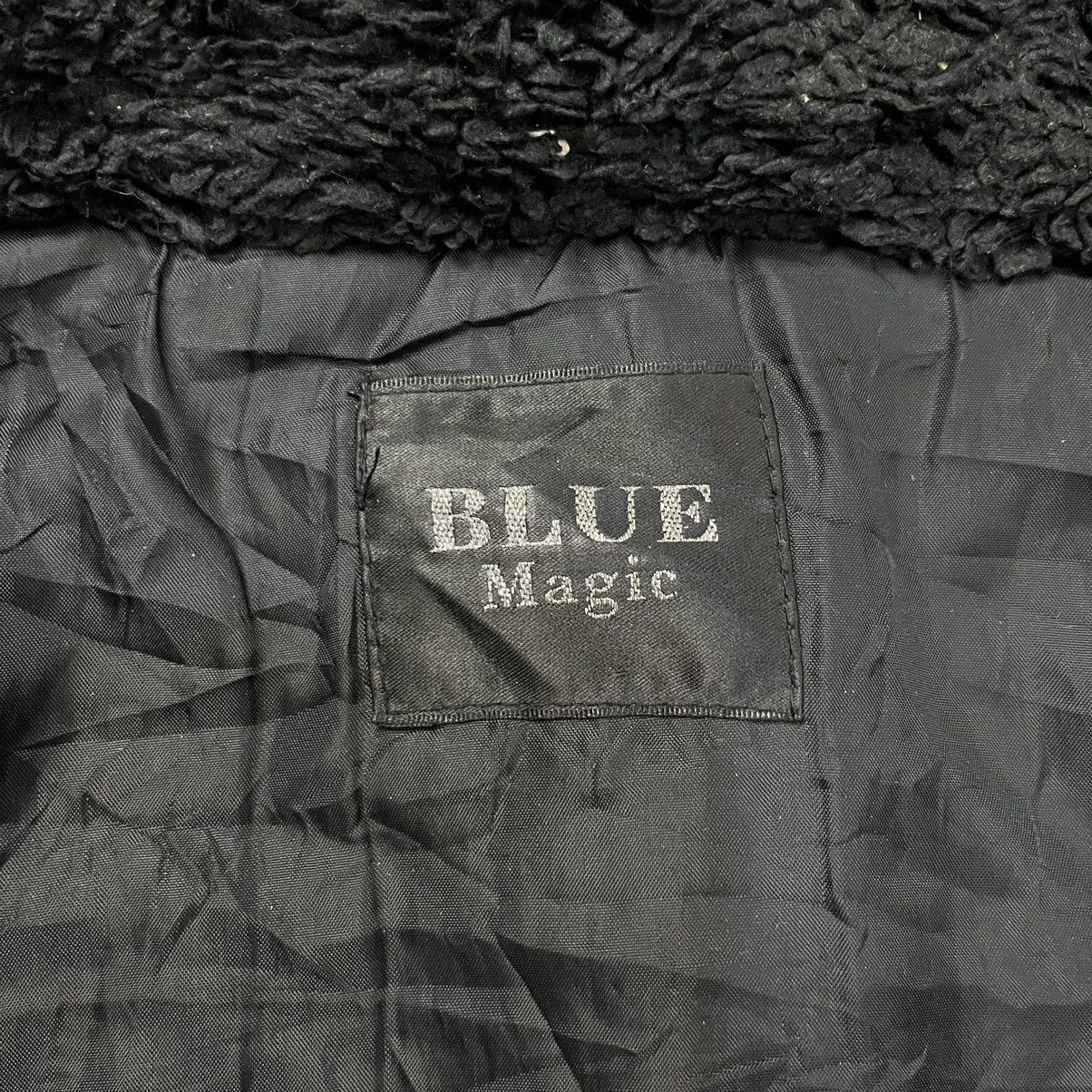 14th Addiction 2000s Blue Magic - Raccoon Fur Hoodie Jacket Size US M / EU 48-50 / 2 - 12 Thumbnail