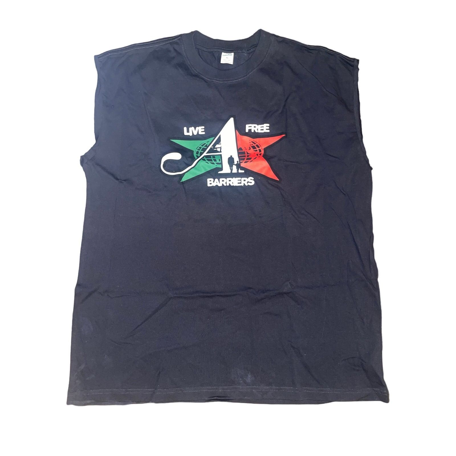 Barriers Barriers Live Free Tank Top - Mexican Flag Size US XL / EU 56 / 4 - 1 Thumbnail
