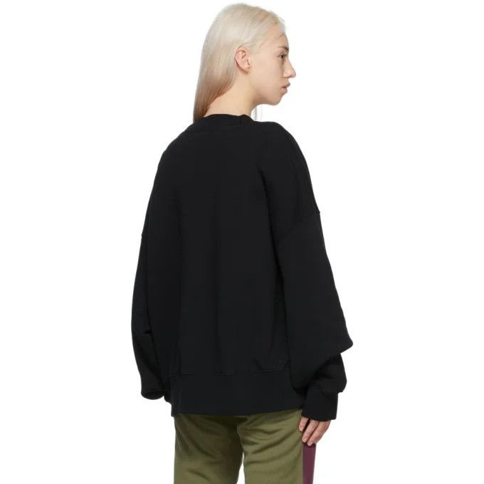 Palm Angels Black Hue Gothic Logo Sweatshirt Size XS / US 0-2 / IT 36-38 - 3 Thumbnail