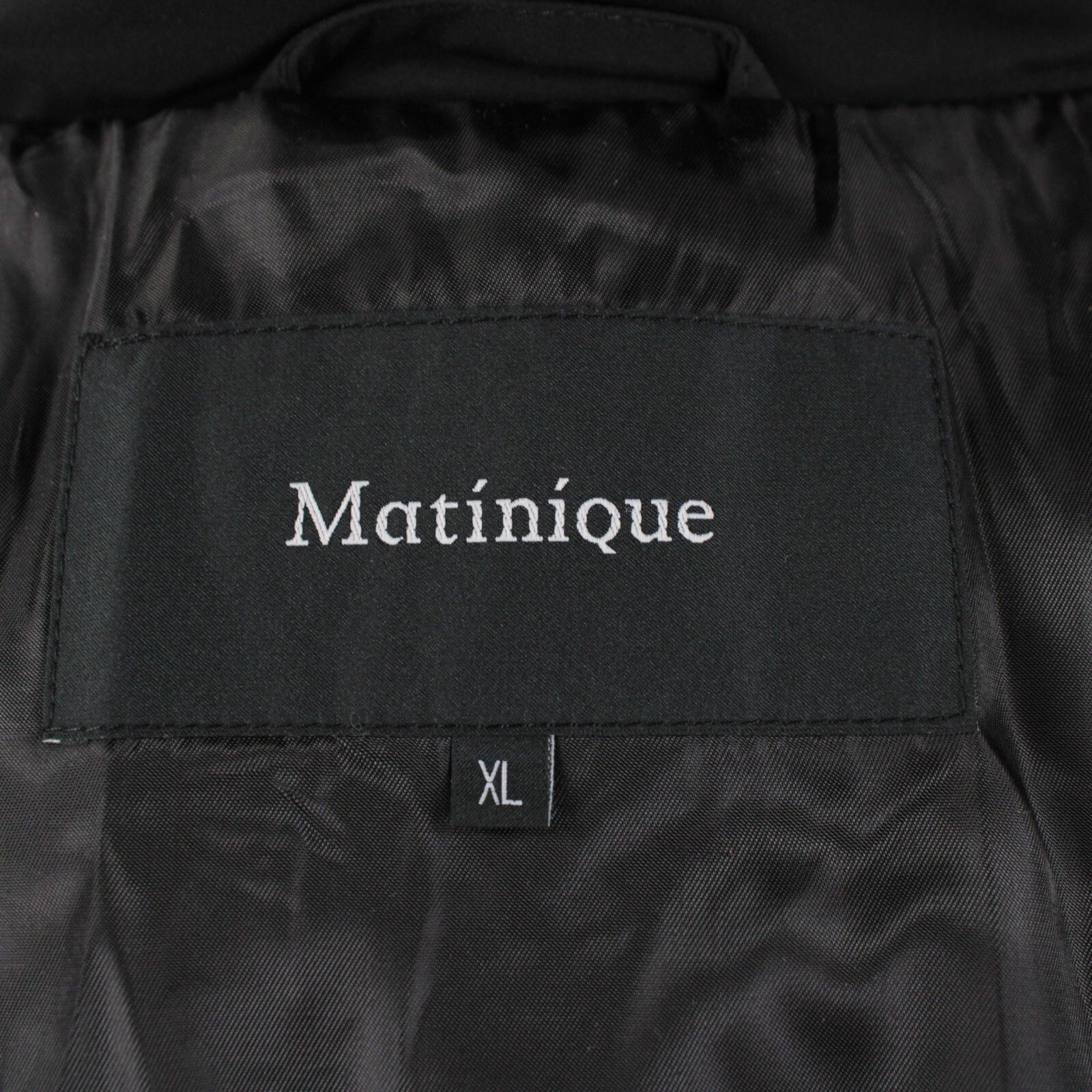 Matinique Matinique Jacket Size XL US In Black Polyester Size US XL / EU 56 / 4 - 7 Thumbnail