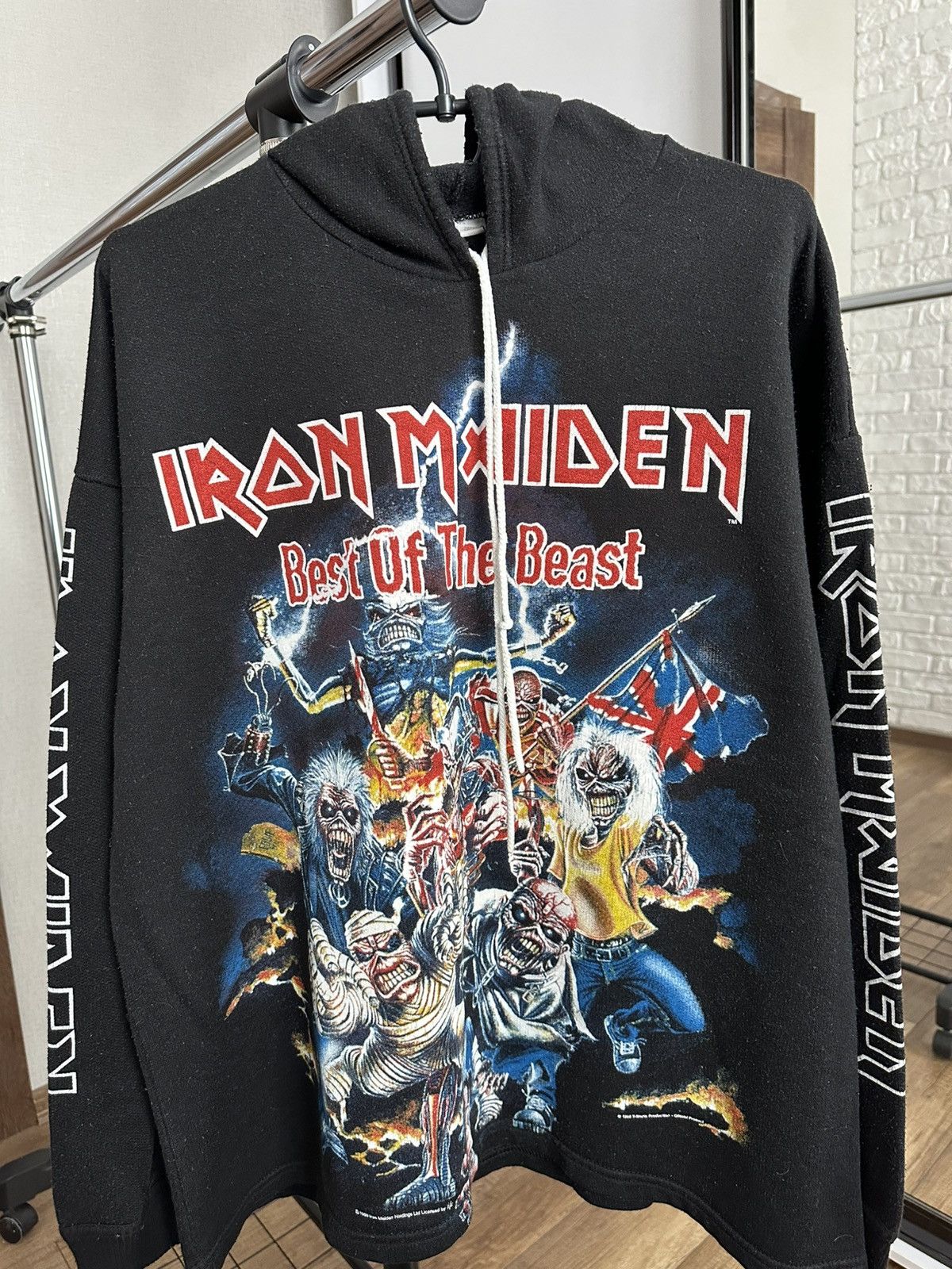 Iron Maiden 1999 Iron Maiden Best Of The Beast Vintage Hoodie Pullover Size US L / EU 52-54 / 3 - 4 Thumbnail