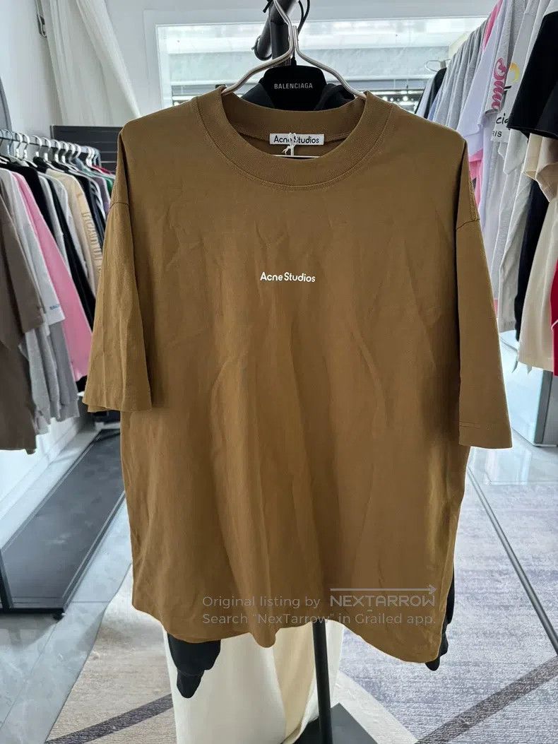 Acne Studios Acne Studios Logo letter print solid color short-sleeve T- Size US XL / EU 56 / 4 - 1 Thumbnail
