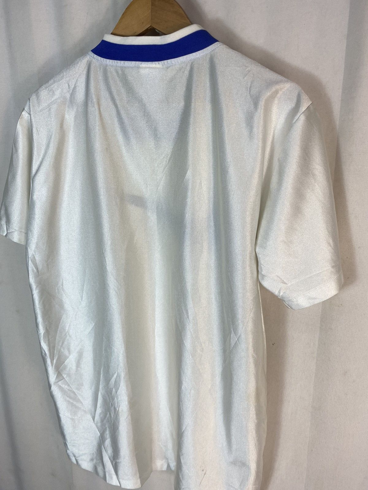 Nike × Vintage Vintage Nike swoosh vneck jersey shirt Size US S / EU 44-46 / 1 - 8 Thumbnail