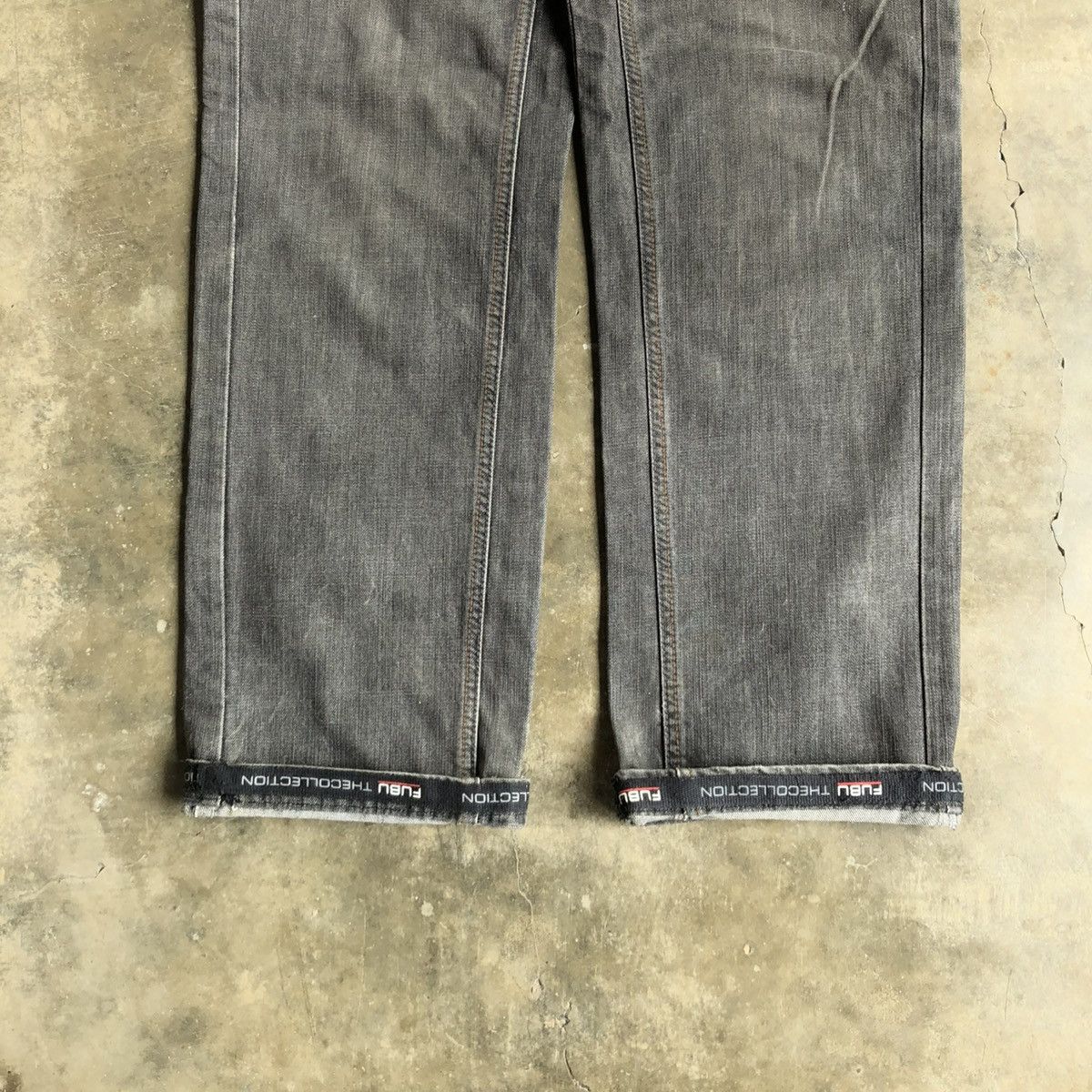 Fubu Vintage Fubu Collection Washed Jeans Pants Charcoal Y2k Size US 34 / EU 50 - 6 Thumbnail