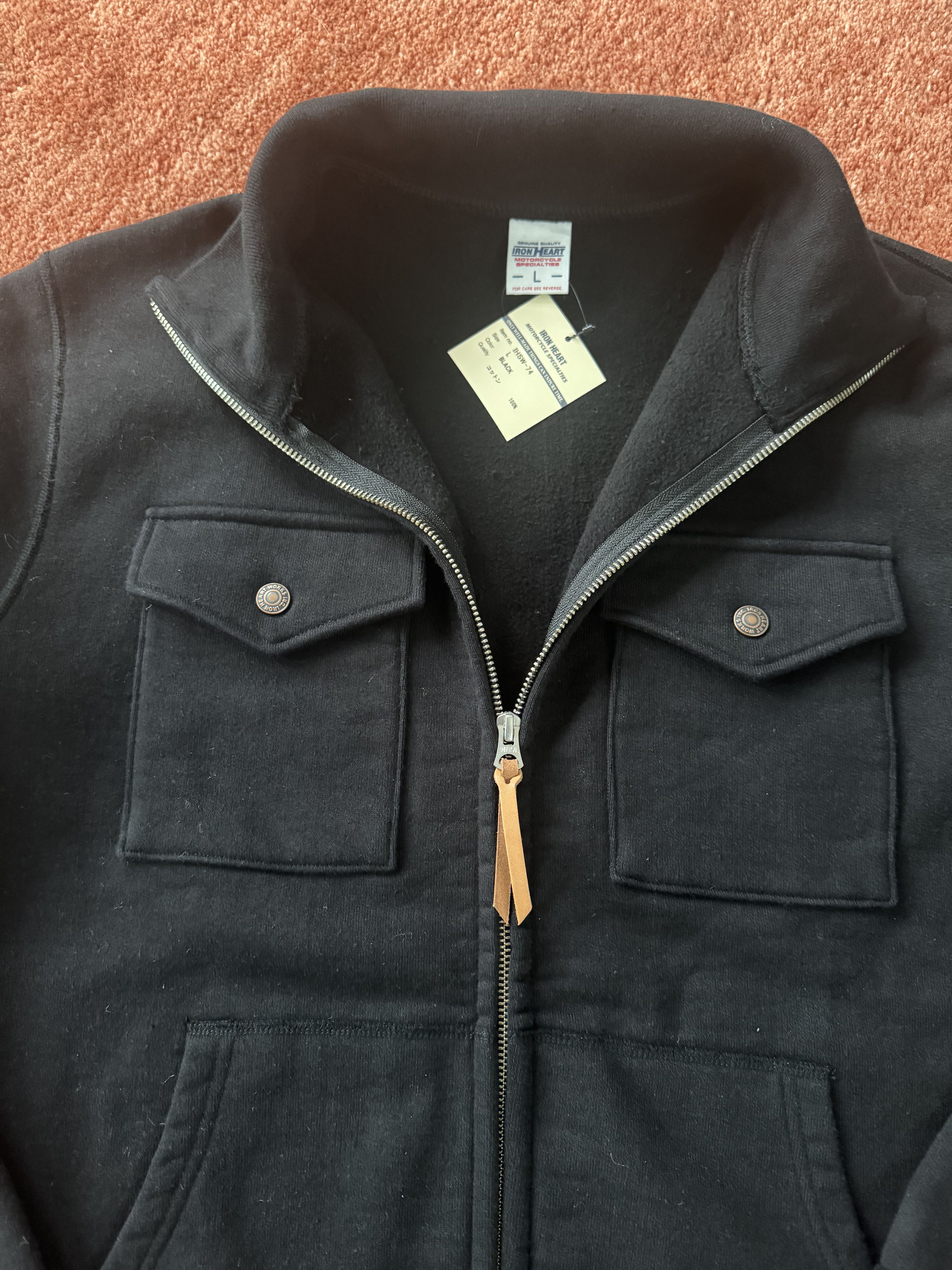 Iron Heart Heavyweight 14oz Zip Up Size US L / EU 52-54 / 3 - 6 Thumbnail
