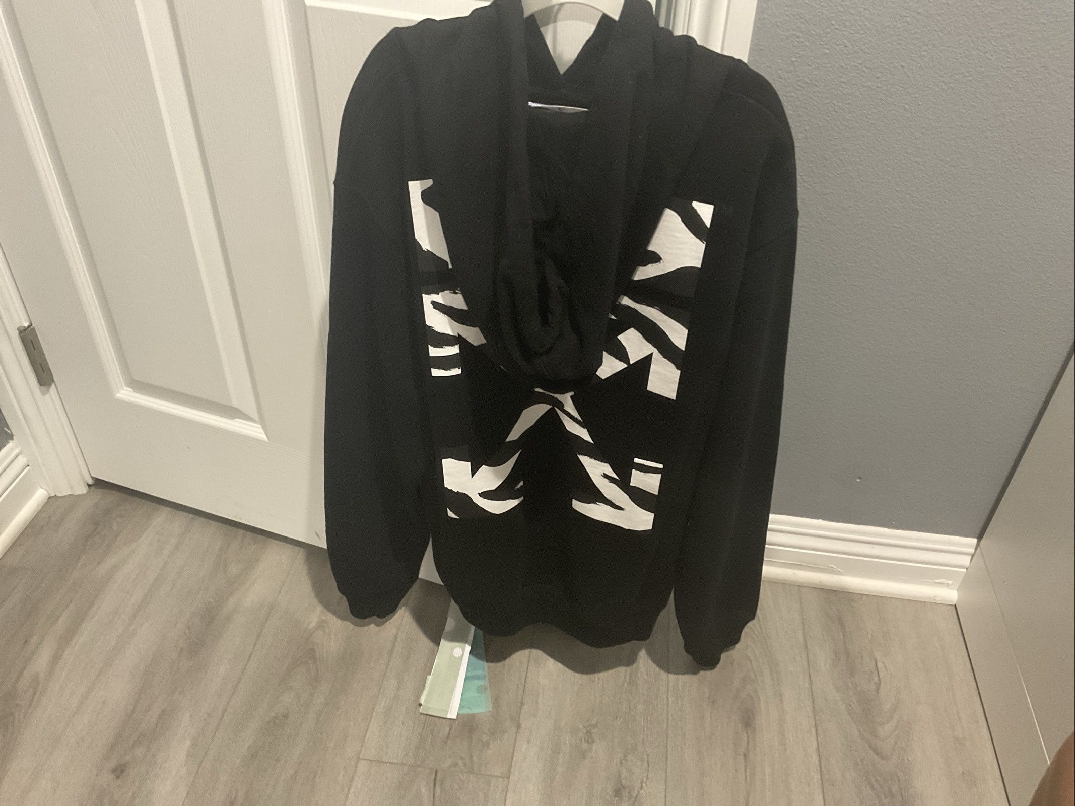 Off-White Off-White Zebra Reg Hoodie Size US S / EU 44-46 / 1 - 4 Thumbnail