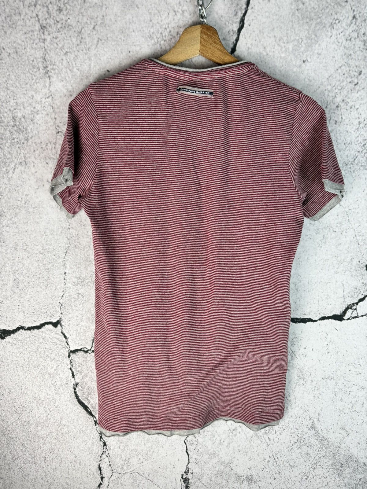 Jean Paul Gaultier Jean Paul Gaultier JPG vintage Y2K striped t-shirt Size M / US 6-8 / IT 42-44 - 2 Thumbnail
