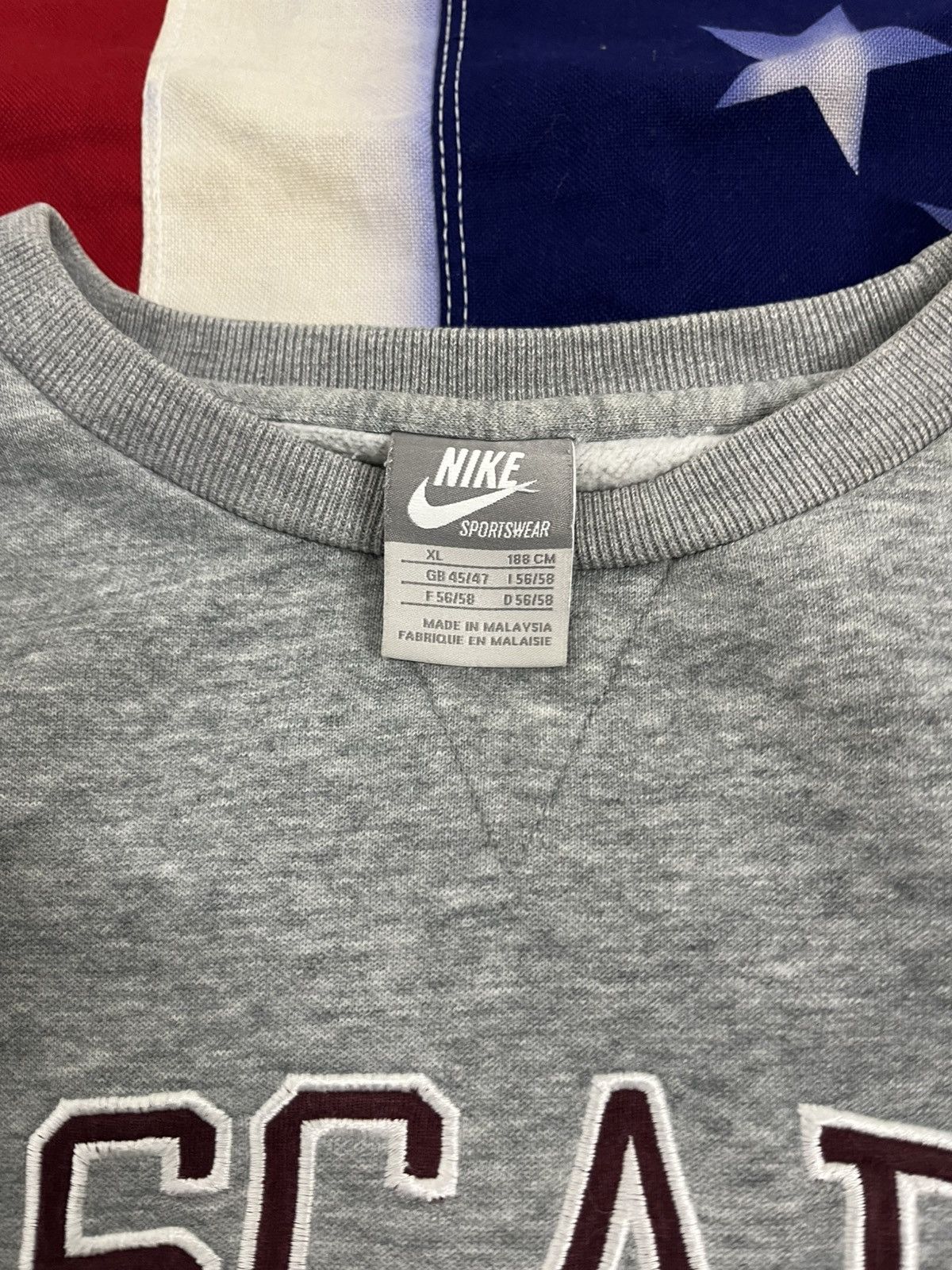 Nike Nike Vintage Style Cascades NTF Sweatshirt Size US XL / EU 56 / 4 - 5 Thumbnail