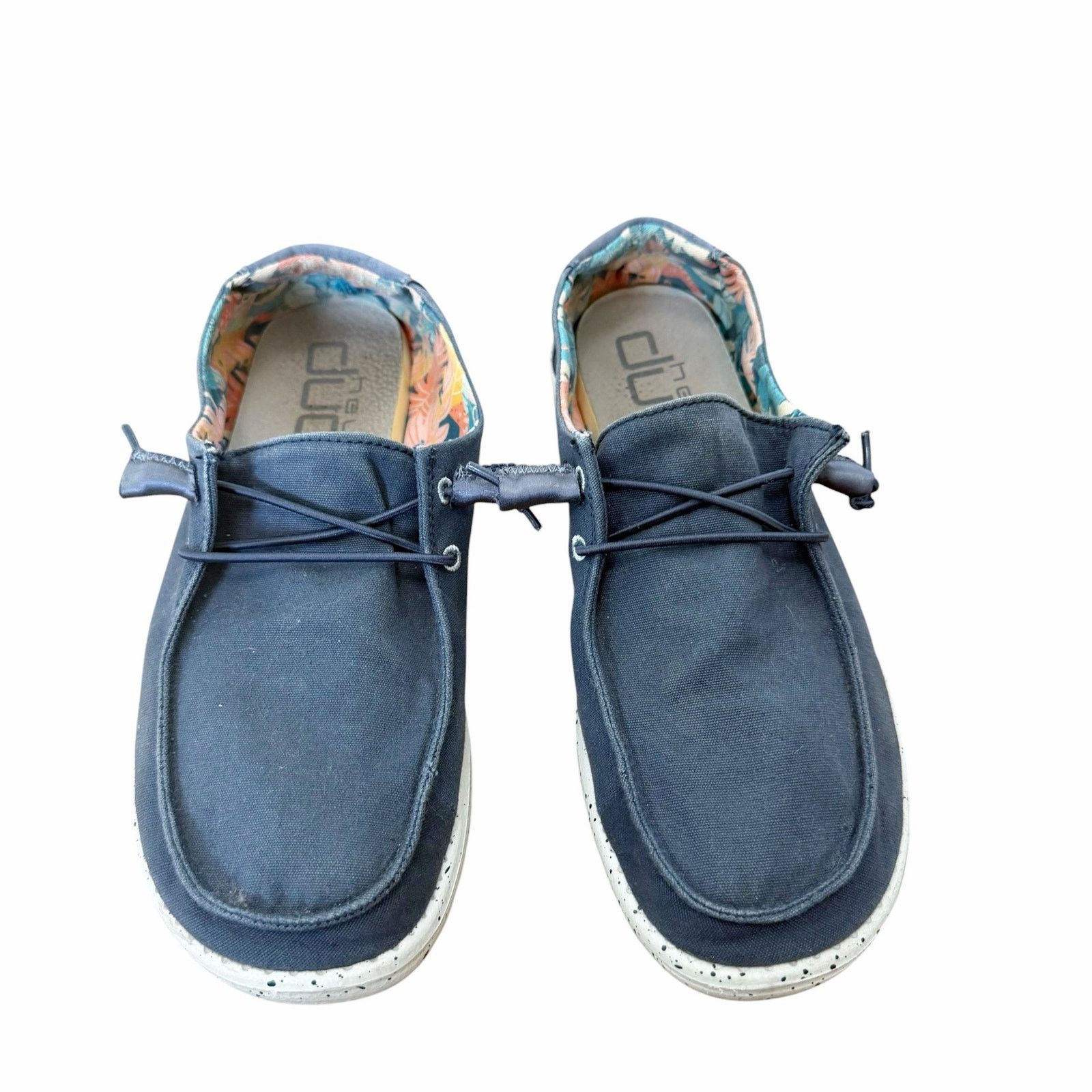 Other Hey Dude Wendy Blue Slip On Shoes Sz 8 Size US 8 / IT 38 - 2 Thumbnail