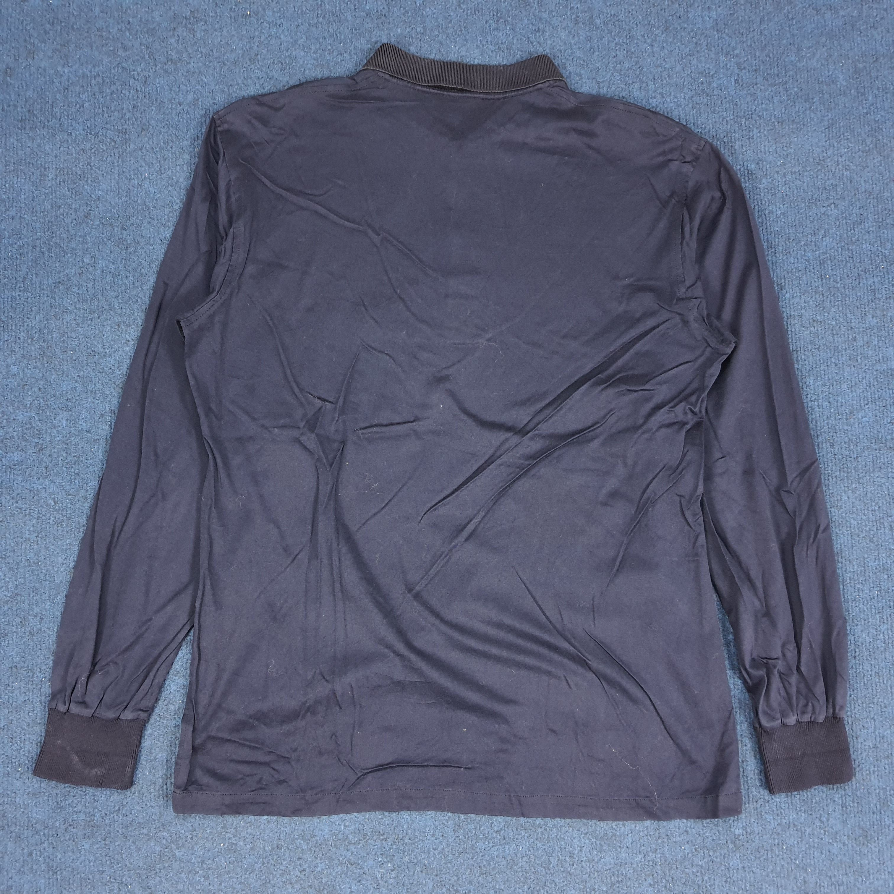 Christian Dior Monsieur × Vintage Vintage Christian Dior Sports Pocket Long Sleeve Polo Shirt Size US M / EU 48-50 / 2 - 3 Thumbnail