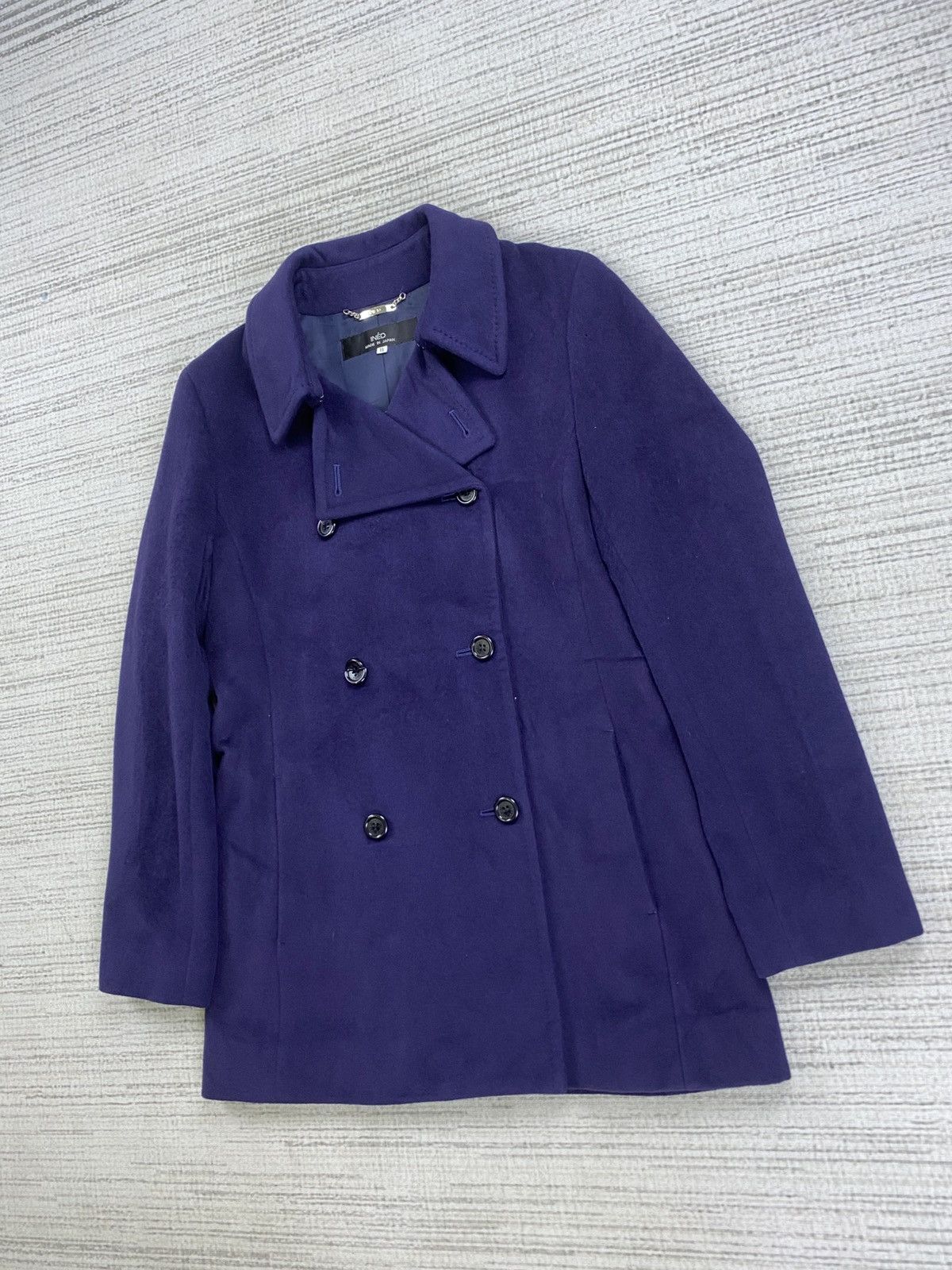 Yohji Yamamoto 🔥Yohji Yamamoto INED Japan Double Collar Wool Coat Jacket Size M / US 6-8 / IT 42-44 - 4 Thumbnail