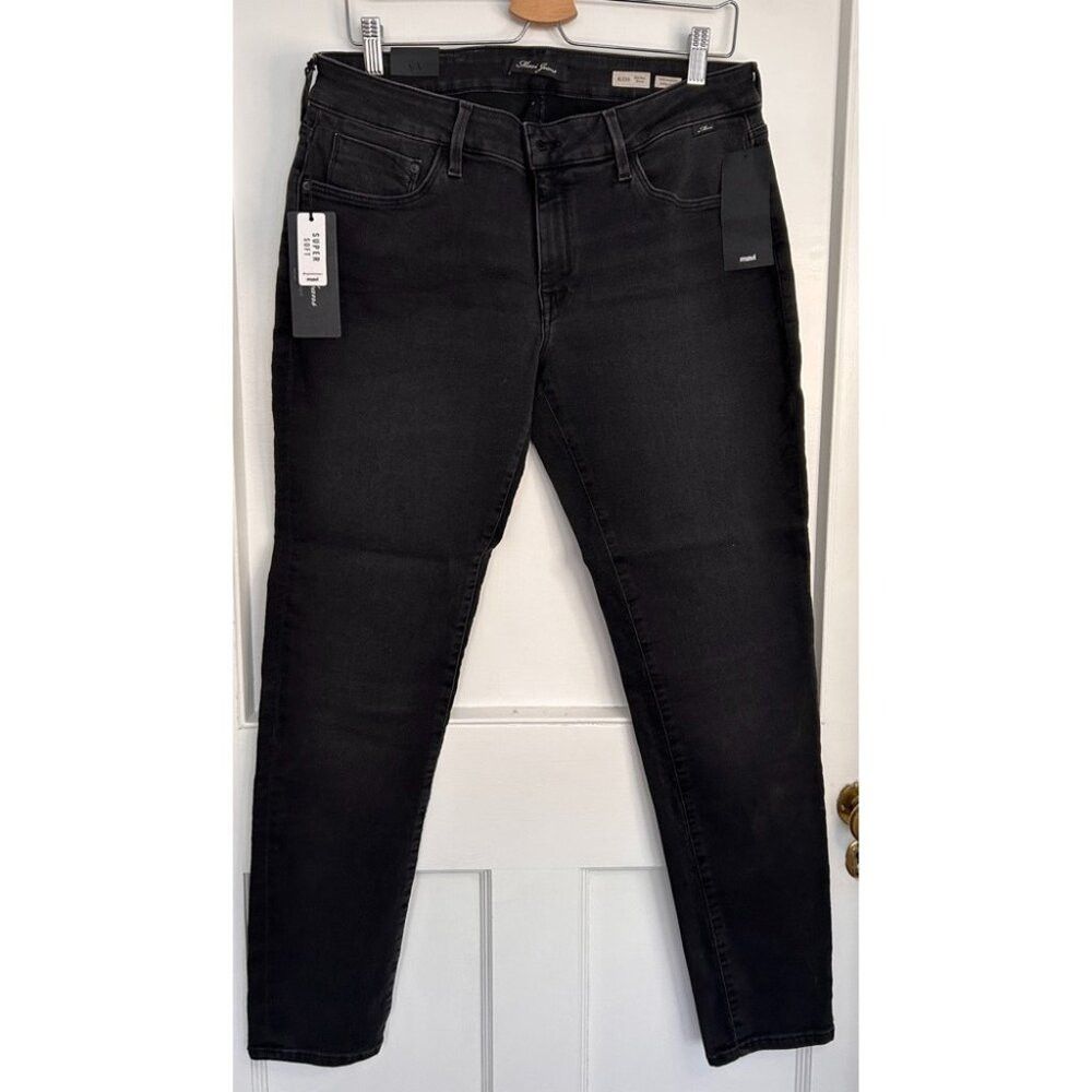 Mavi BNWT Mavi Alexa Dark Smoke Mid Rise Skinny Jeans 31 x 30 Size 31" - 4 Thumbnail