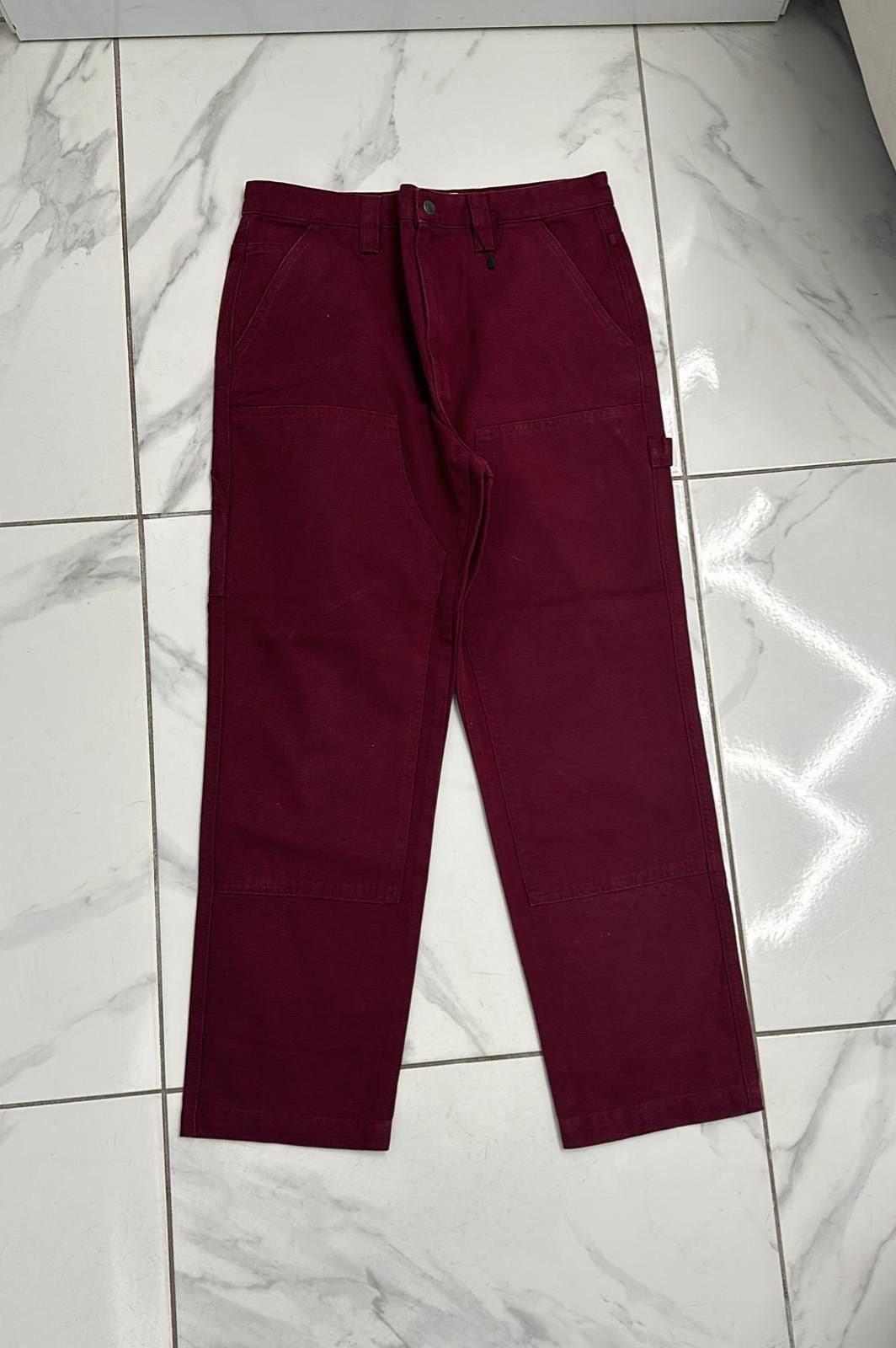 Stussy × Vintage Stussy Sample Doublee Knee Wine Size 32 Size US 32 / EU 48 - 3 Thumbnail