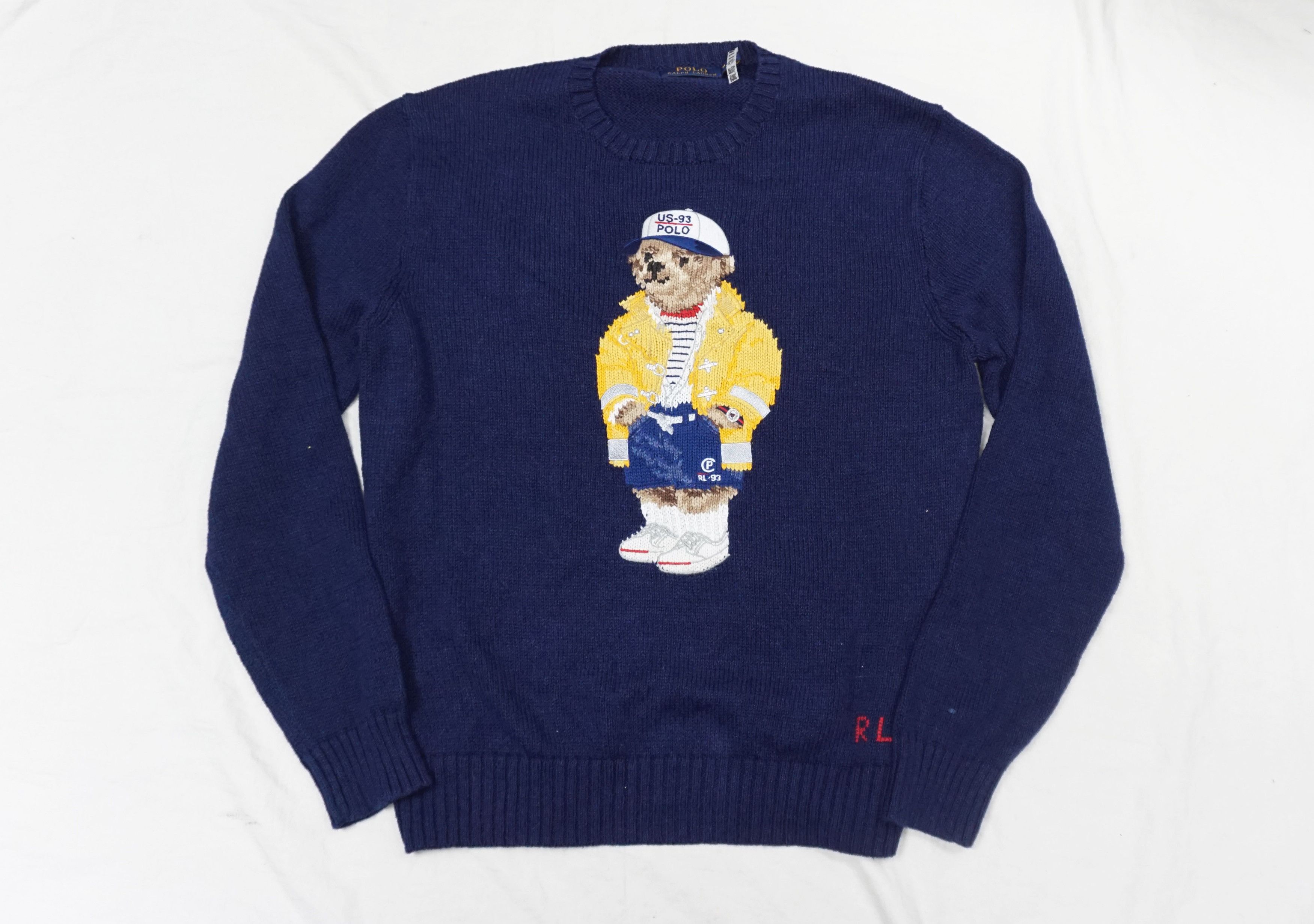 Polo Ralph Lauren Polo Ralph Lauren Bear Sweater Size US M / EU 48-50 / 2 - 1 Thumbnail