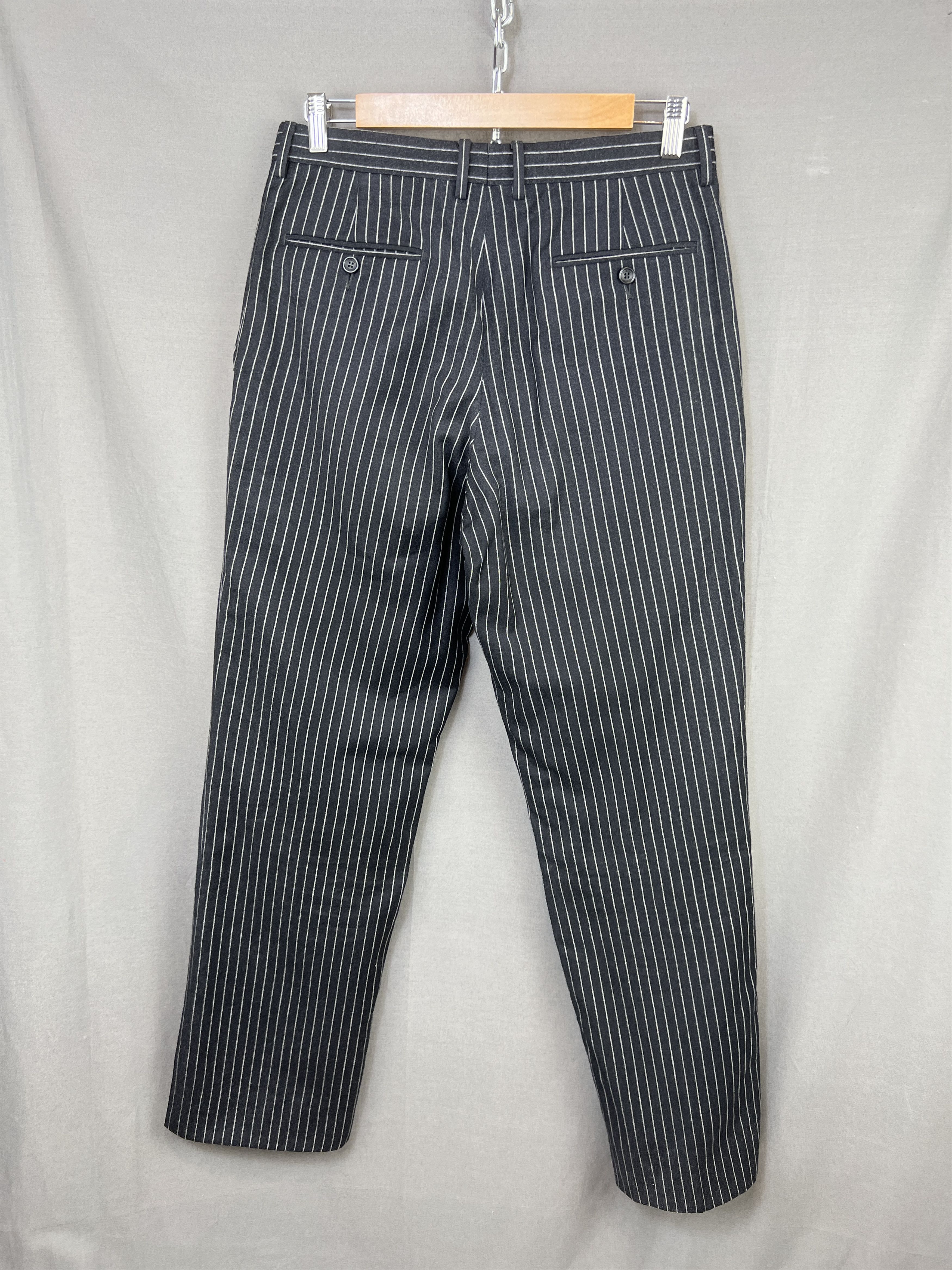 Versace Versace Collection Striped 2 Piece Wool/Silk Suit Size 50R - 9 Thumbnail