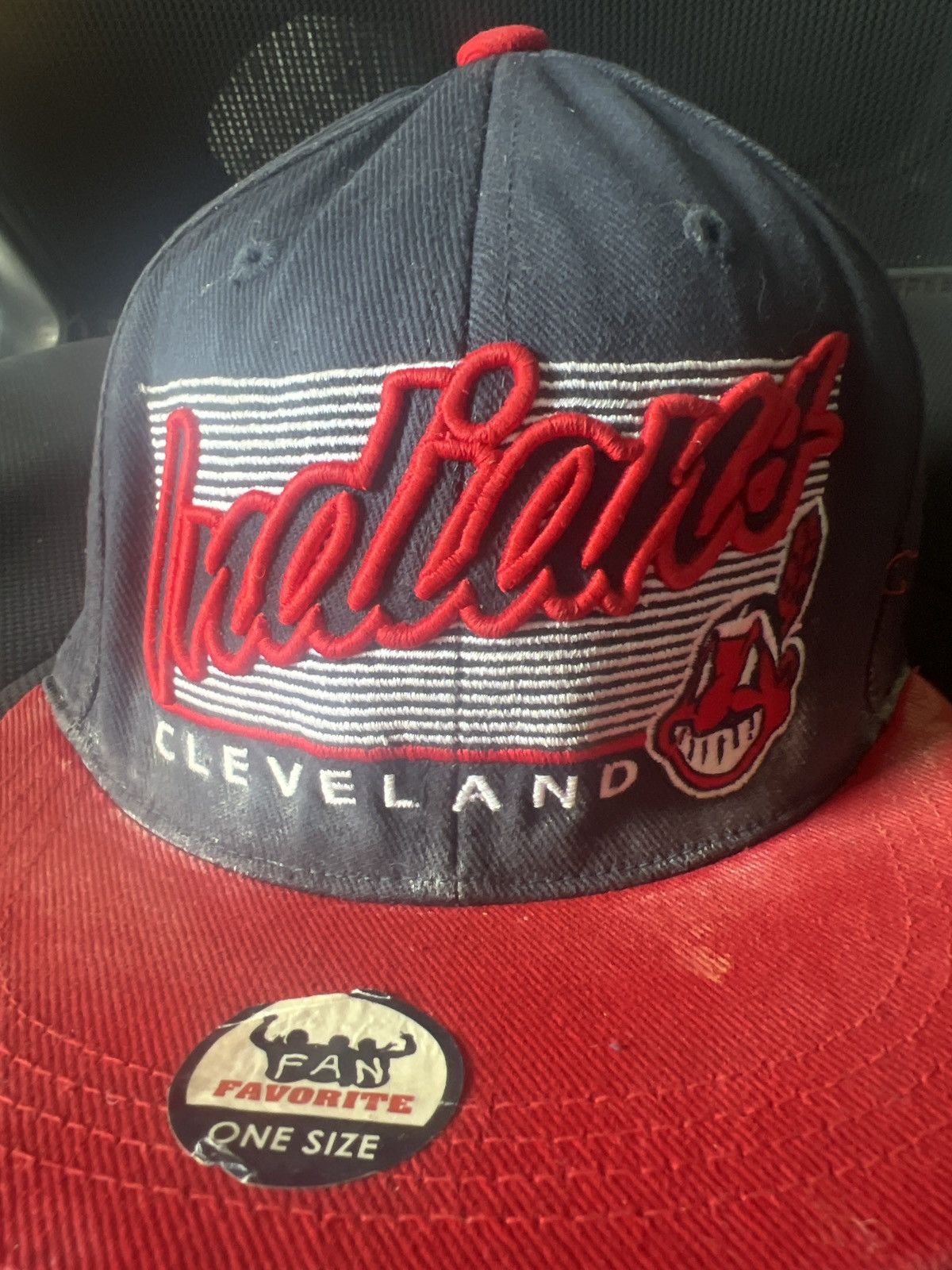 MLB Fan Favorite MLB Cleveland Indians Snapback Size ONE SIZE - 2 Thumbnail