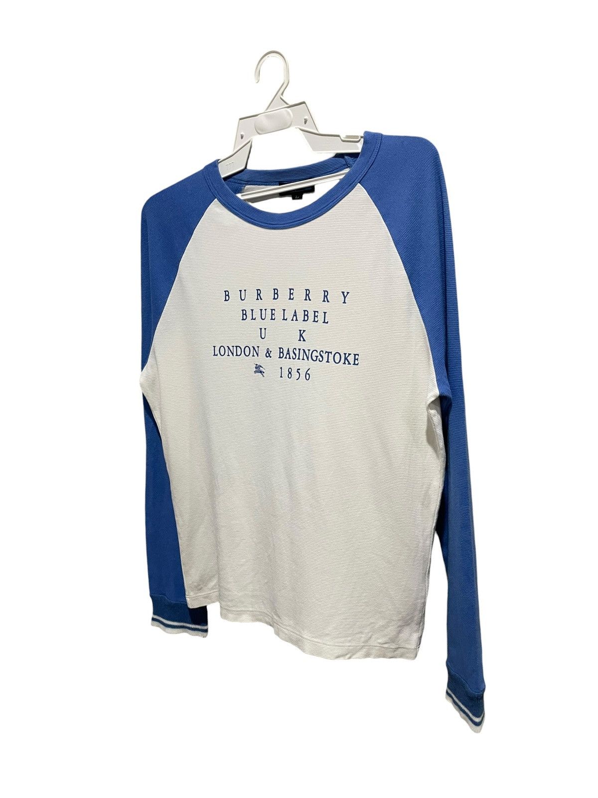 Burberry Retro💥 90s Burberry Blue Label Jersey Size L / US 10 / IT 46 - 4 Thumbnail