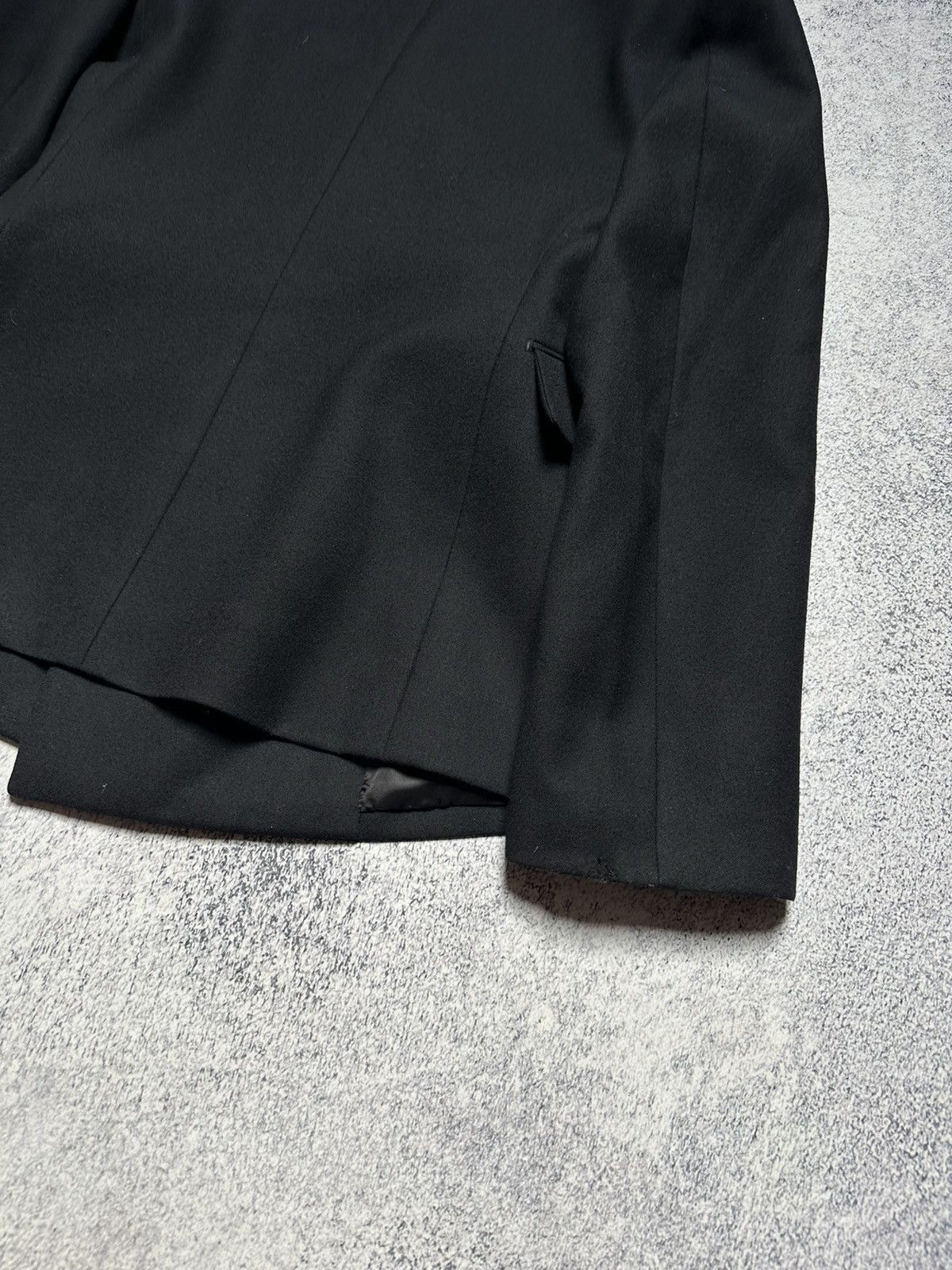Prada PRADA 2022 Runway Double Breasted Wool Blazer Jacket Black Size 36R - 12 Thumbnail