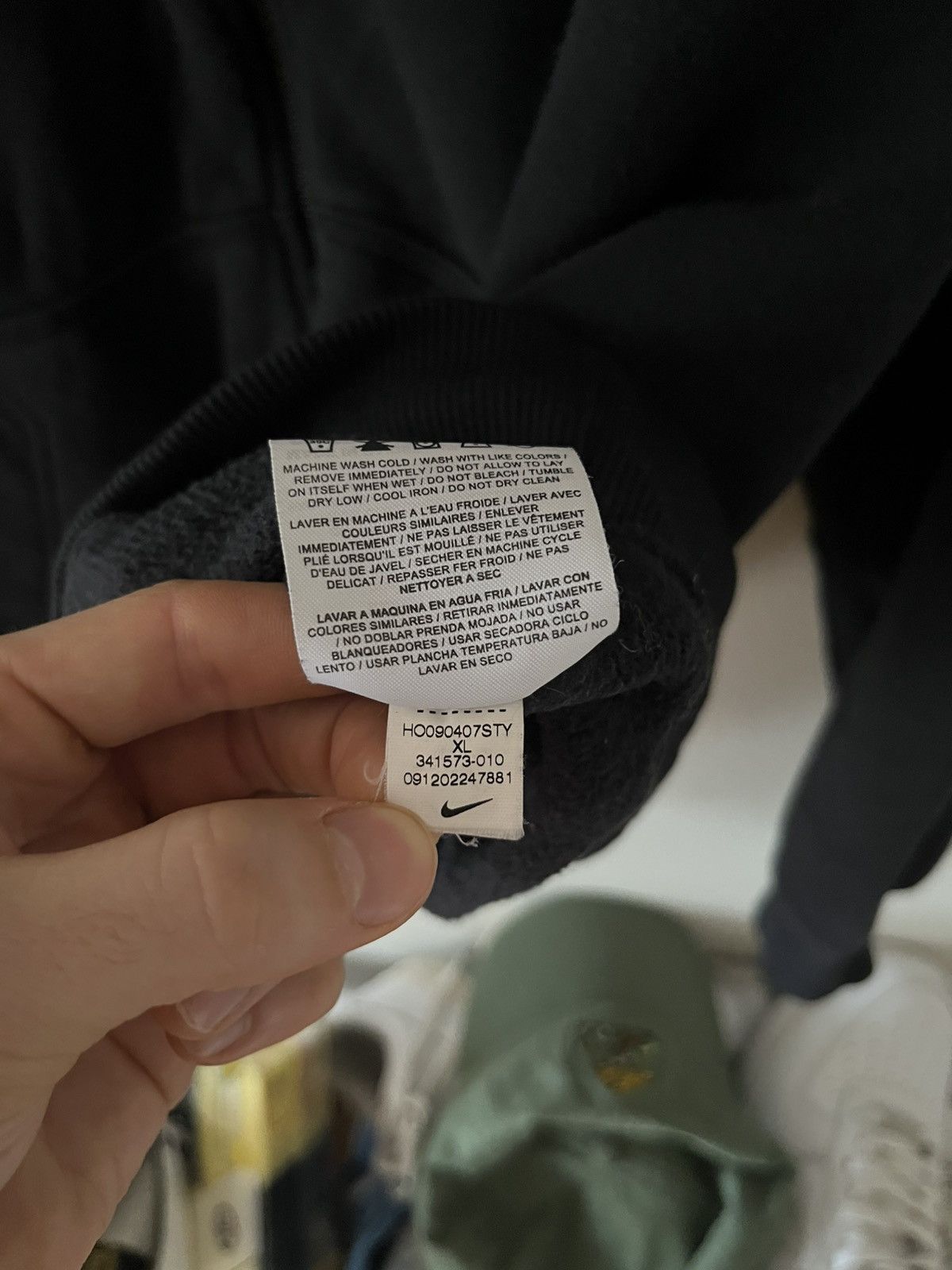 Nike Nike Zip Hoodie Logo Small vintage y2k rare solo Size US XL / EU 56 / 4 - 6 Thumbnail