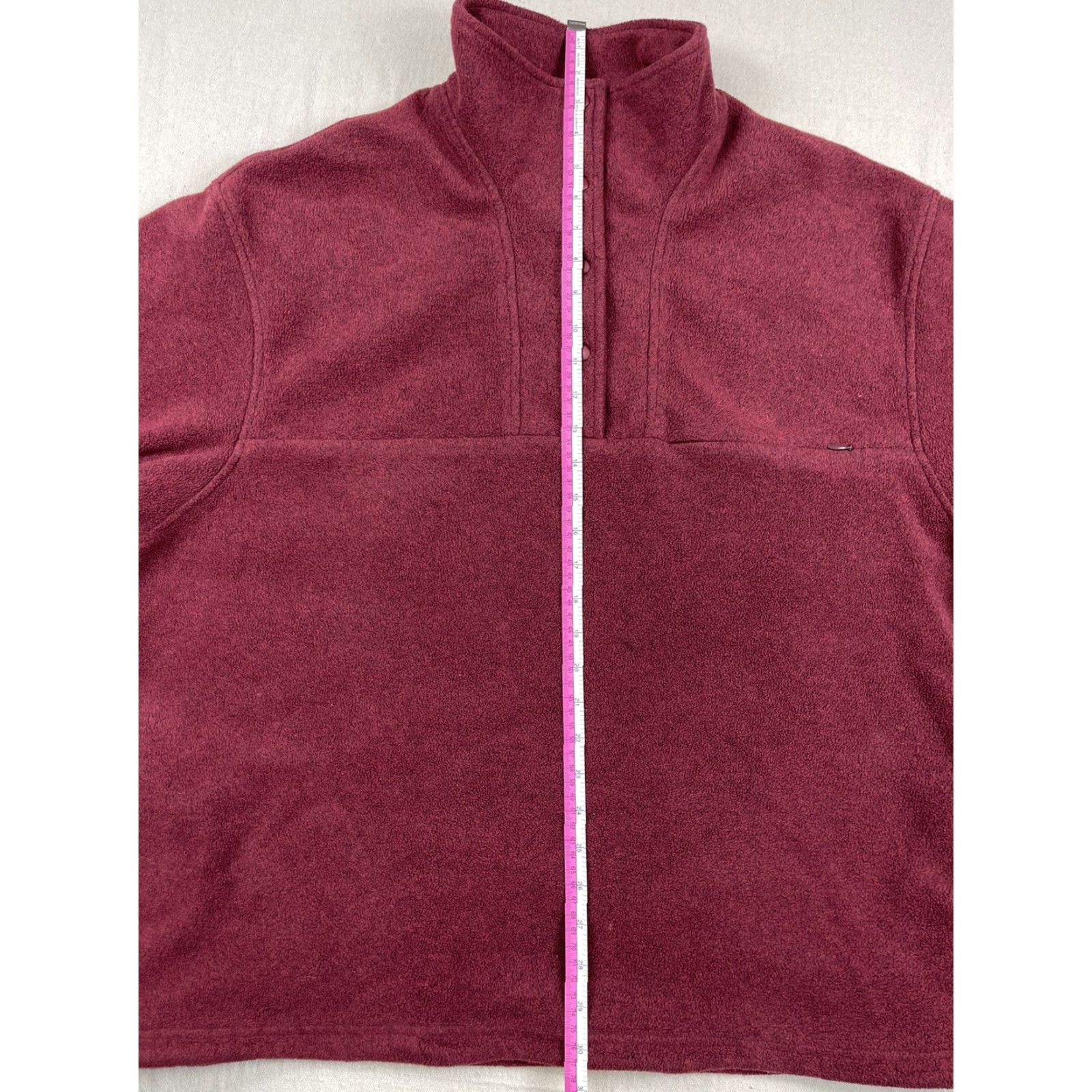 Eastern Mountain Sports VINTAGE EASTERN MOUNTAIN SPORTS XL Fleece Pullover Snap Red Men Pullover Ski Retro 90s Embroidered Logo Pockets Size US XL / EU 56 / 4 - 7 Thumbnail