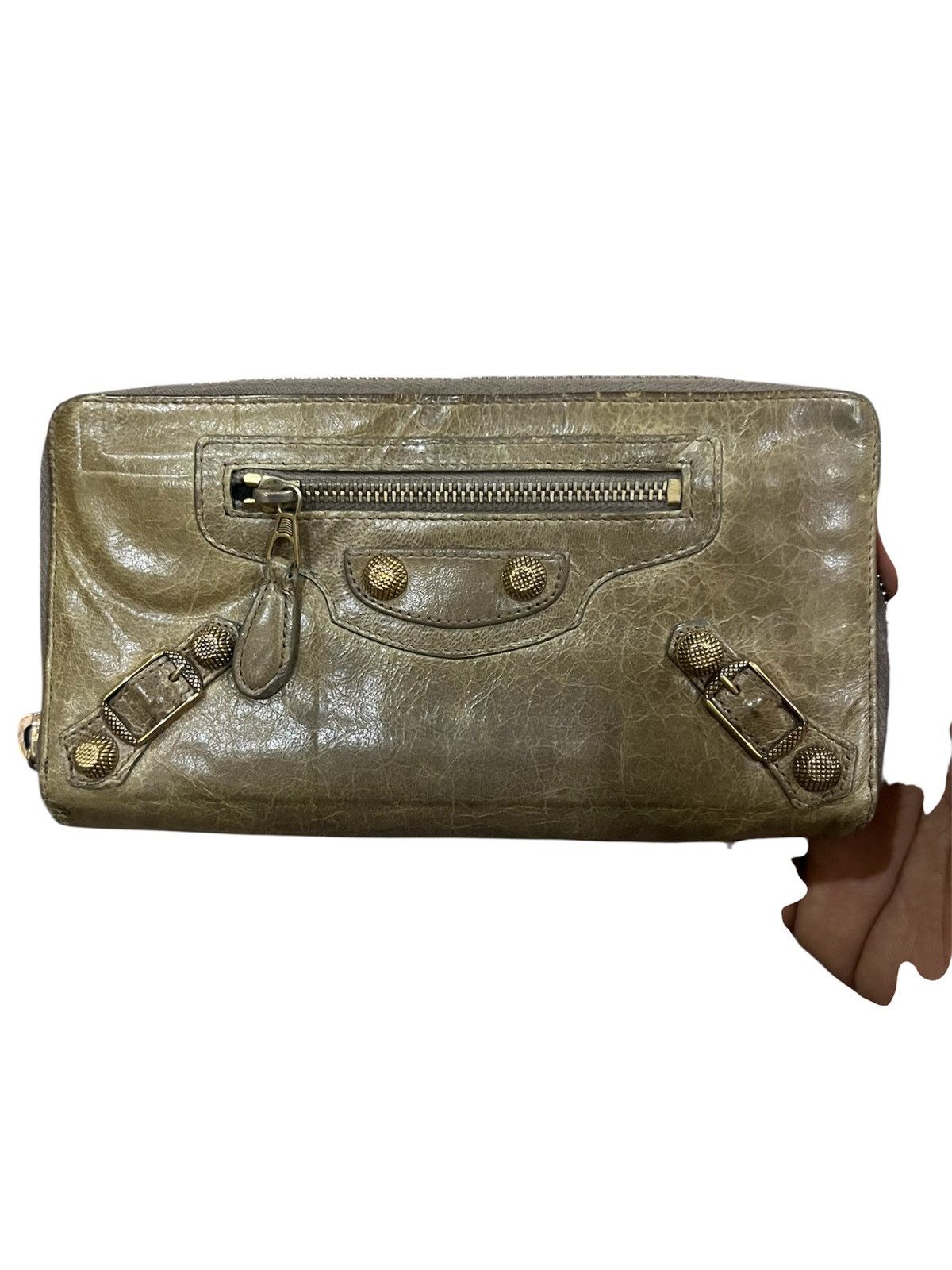 Balenciaga BALENCIAGA CITY CONTINENTAL LEATHER LONG WALLET Size ONE SIZE - 2 Thumbnail