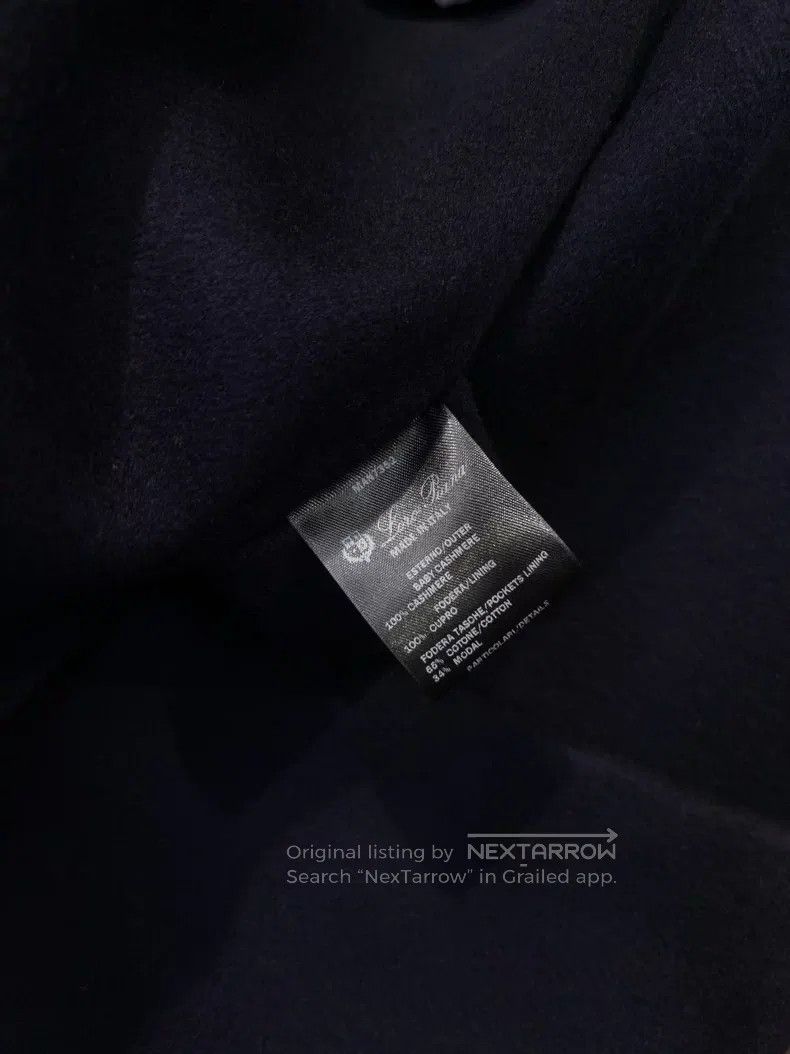 Loro Piana Loro Piana Cashmere fleece single-breasted jacket Size US M / EU 48-50 / 2 - 7 Thumbnail