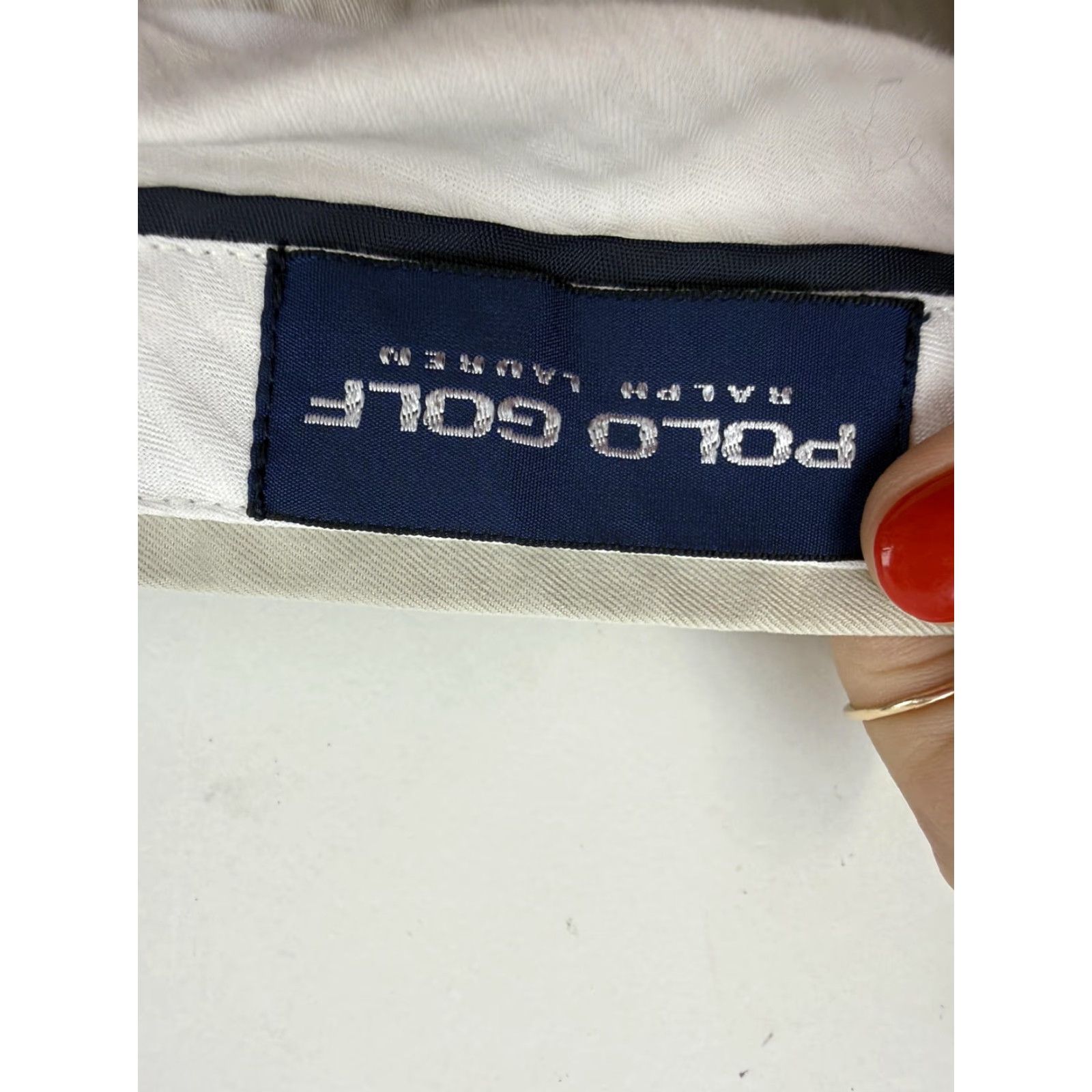 Polo Ralph Lauren VINTAGE Polo Golf Ralph Lauren Pants Mens 34x34 Beige Chino Flat Front Golf Casual Size US S / EU 44-46 / 1 - 3 Thumbnail