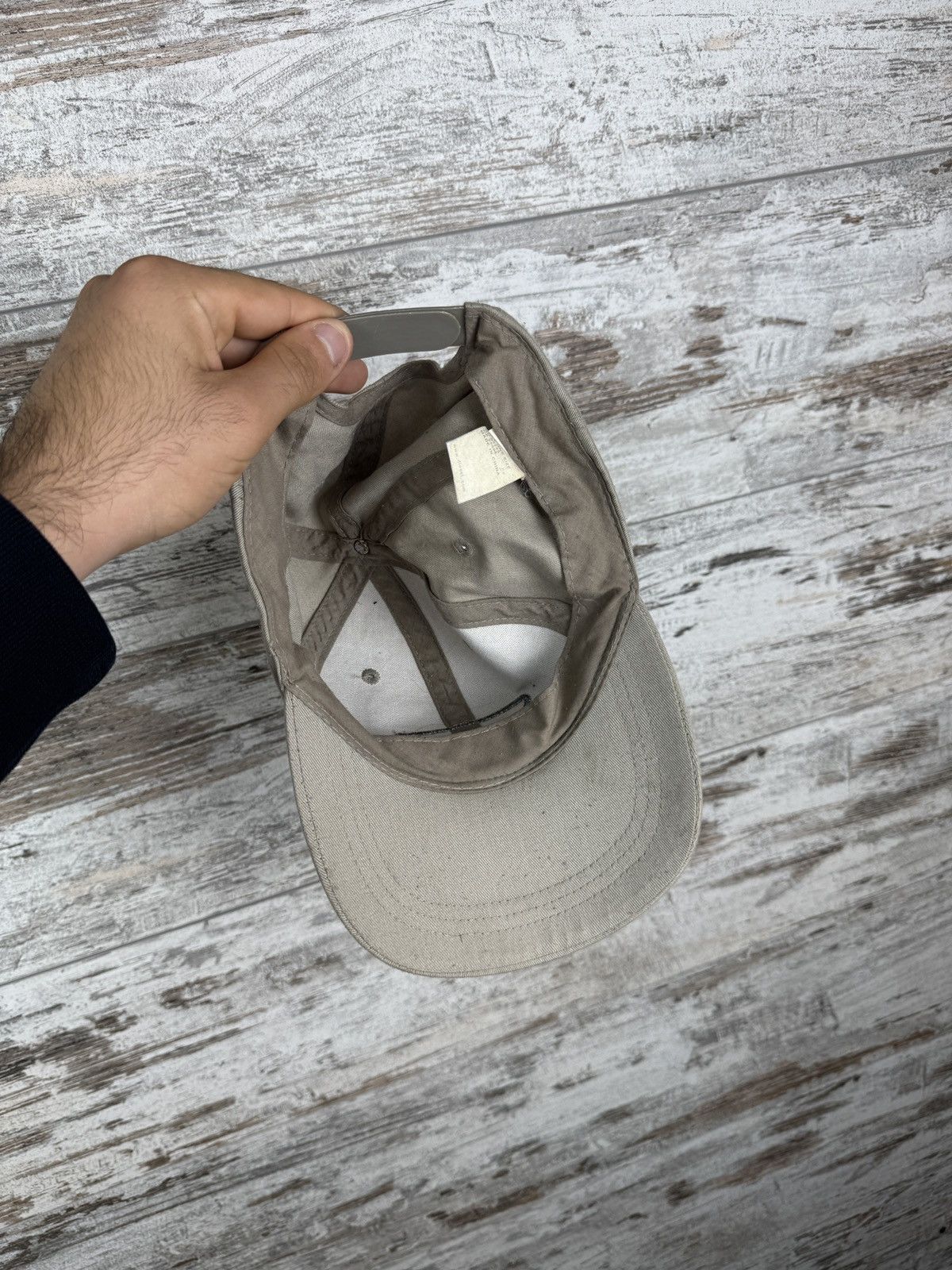 Diesel Mens Vintage Diesel big logo cap beige y2k rare hats hat Size ONE SIZE - 6 Thumbnail