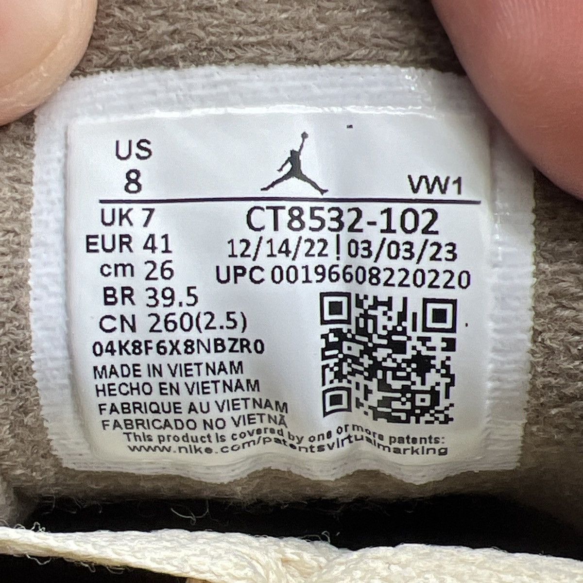 Jordan Brand Air Jordan 3 palomino Size US 8 / EU 41 - 8 Thumbnail