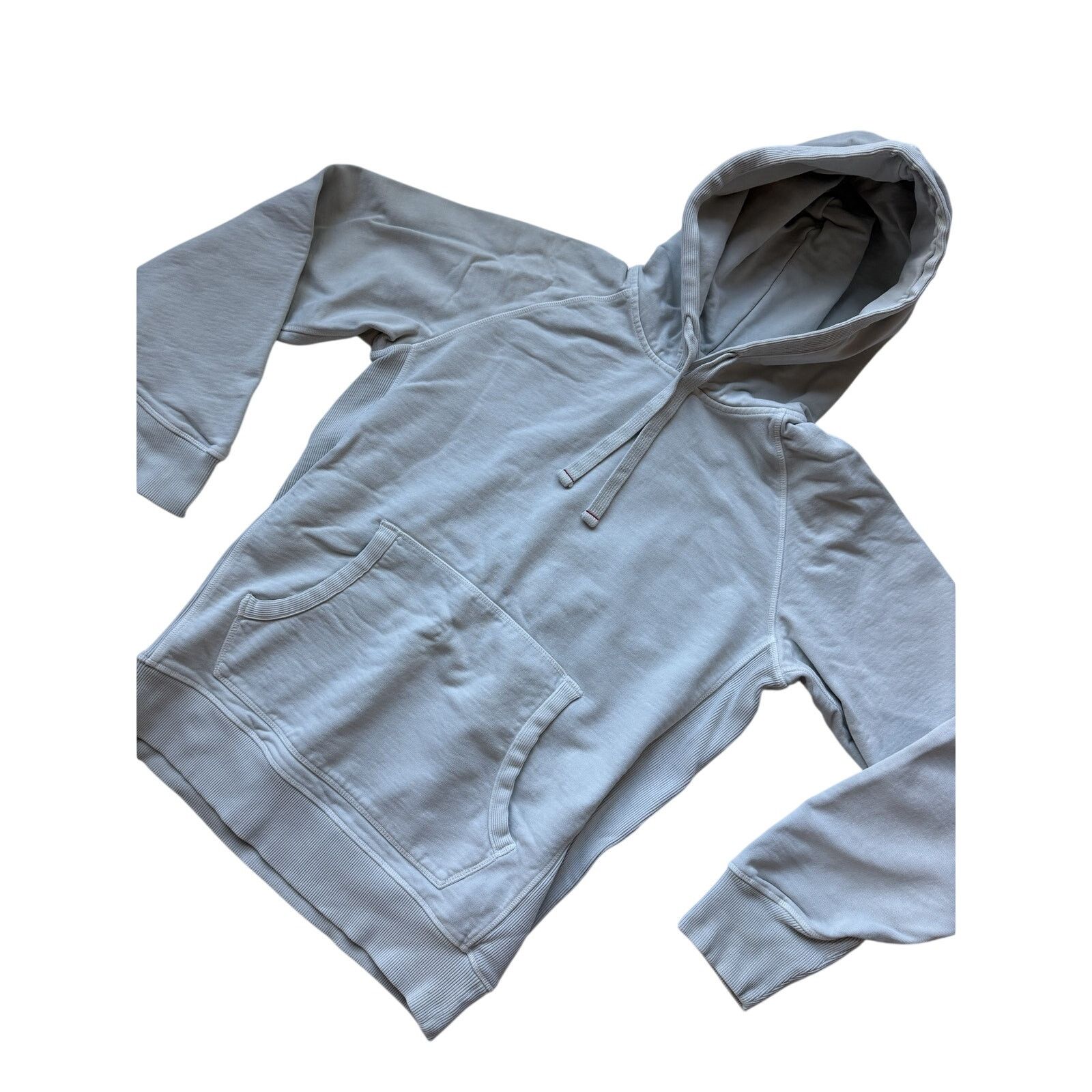 Orlebar Brown Orlebar Brown Francis GD Hooded Garment Dye Sweatshirt Grey Size US M / EU 48-50 / 2 - 1 Thumbnail