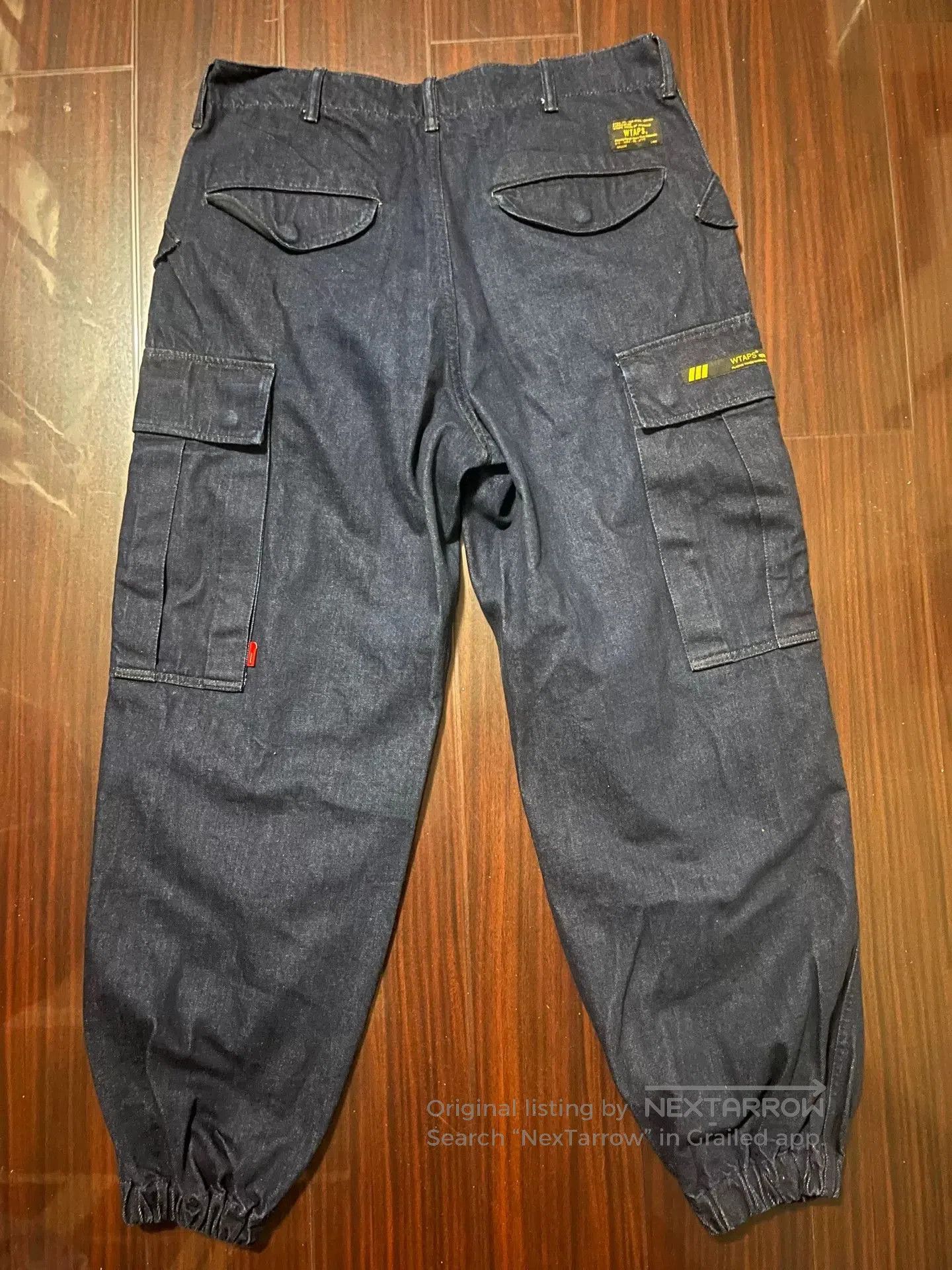 Wtaps WTAPS 17AW Cargo Denim Military Pants. Size US 36 / EU 52 - 5 Thumbnail
