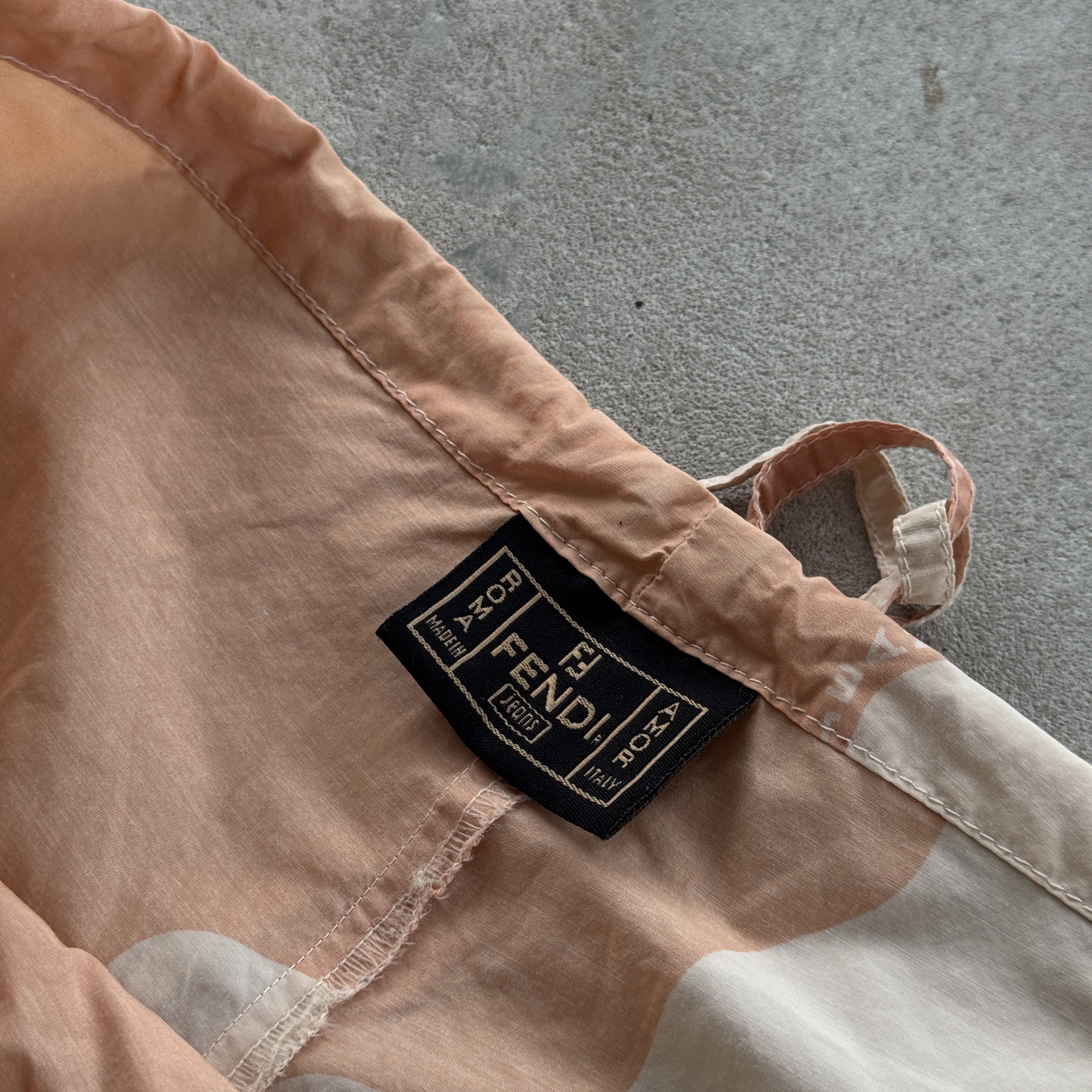 Fendi Vintage 90s Fendi Baggy Track Pants Size 28" / US 6 / IT 42 - 10 Thumbnail