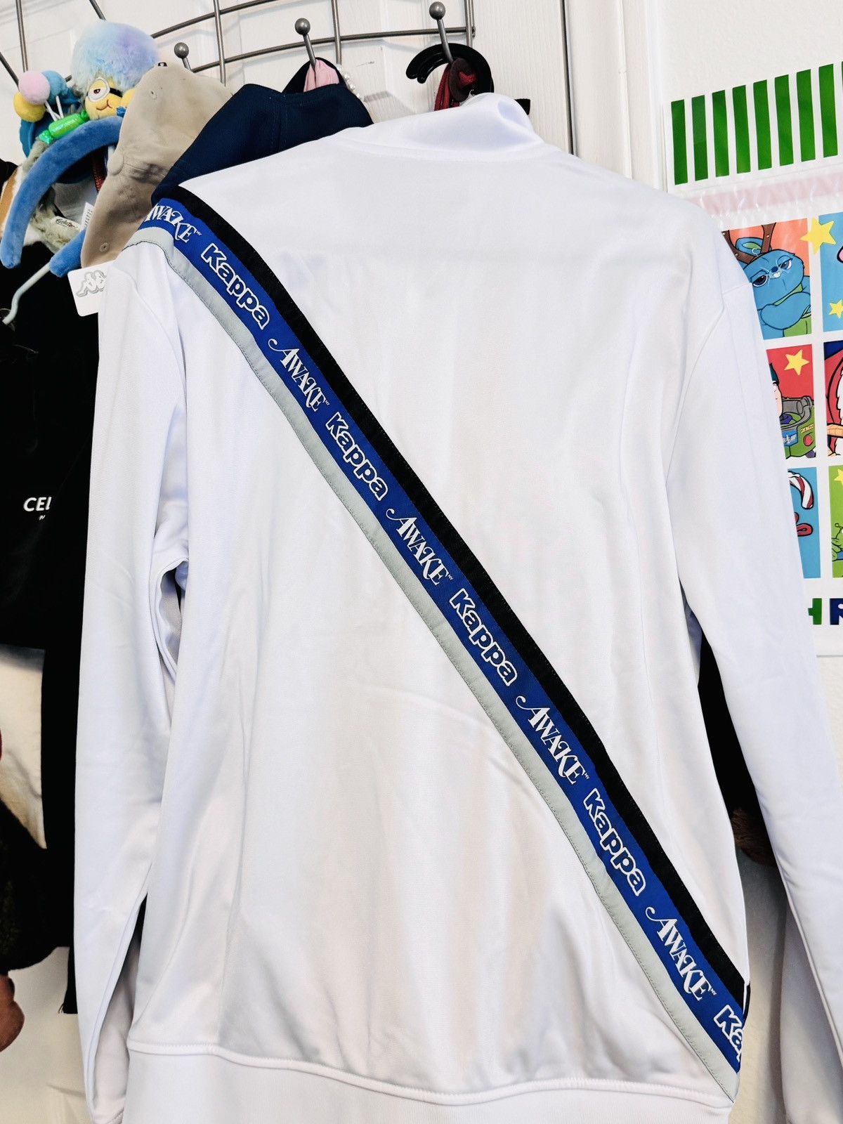 Awake NY × Kappa Awake x Kappa Eldred Track Jacket White M NEW Size US M / EU 48-50 / 2 - 4 Thumbnail