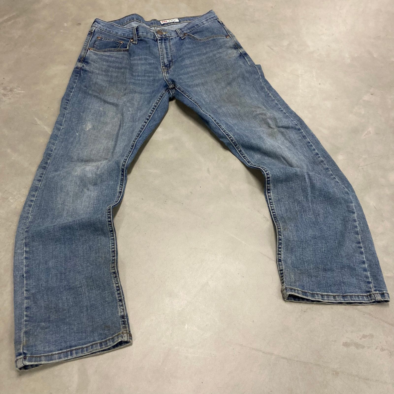 Vintage × Wrangler y2k relaxed wrangler bootcut Jeans 32x30 Size US 32 / EU 48 - 1 Thumbnail