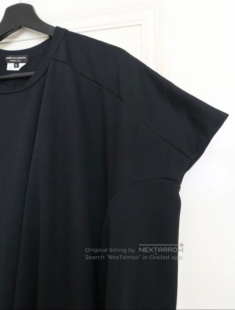 Comme des Garcons Comme Des Garcons Black Deconstructed Asymmetric Long Slee Size US M / EU 48-50 / 2 - 6 Thumbnail