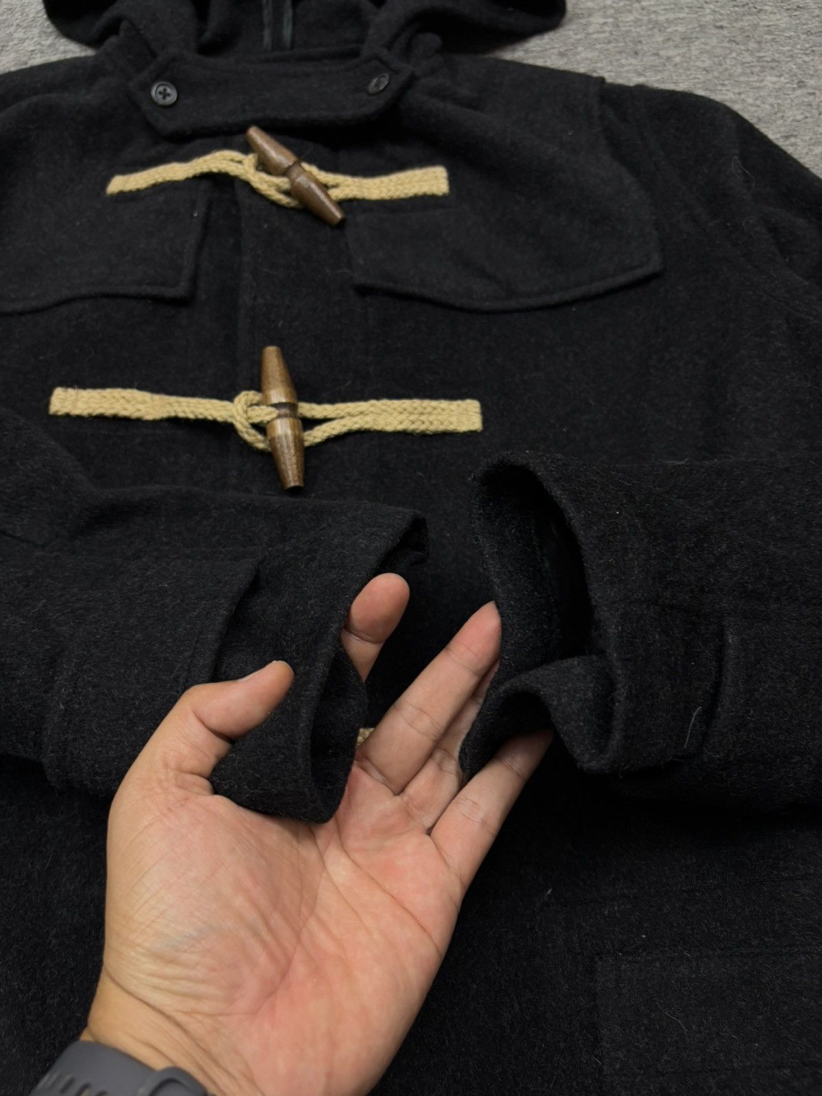 Ralph Lauren Vintage Ralph Lauren Sports Duffle Coat Wool Size US L / EU 52-54 / 3 - 5 Thumbnail