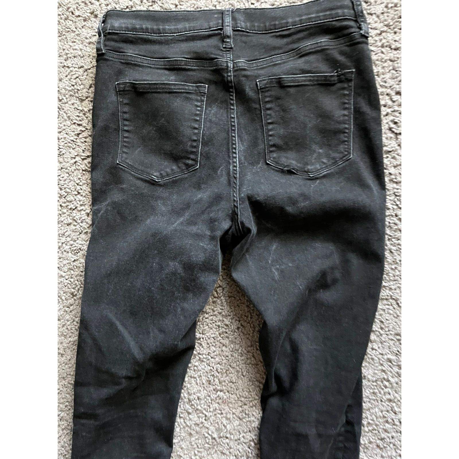 J.Crew J.CREW Factory Black Skinny Jeans Women Size 31 Regular Size 24" / US 00 / IT 34 - 4 Thumbnail