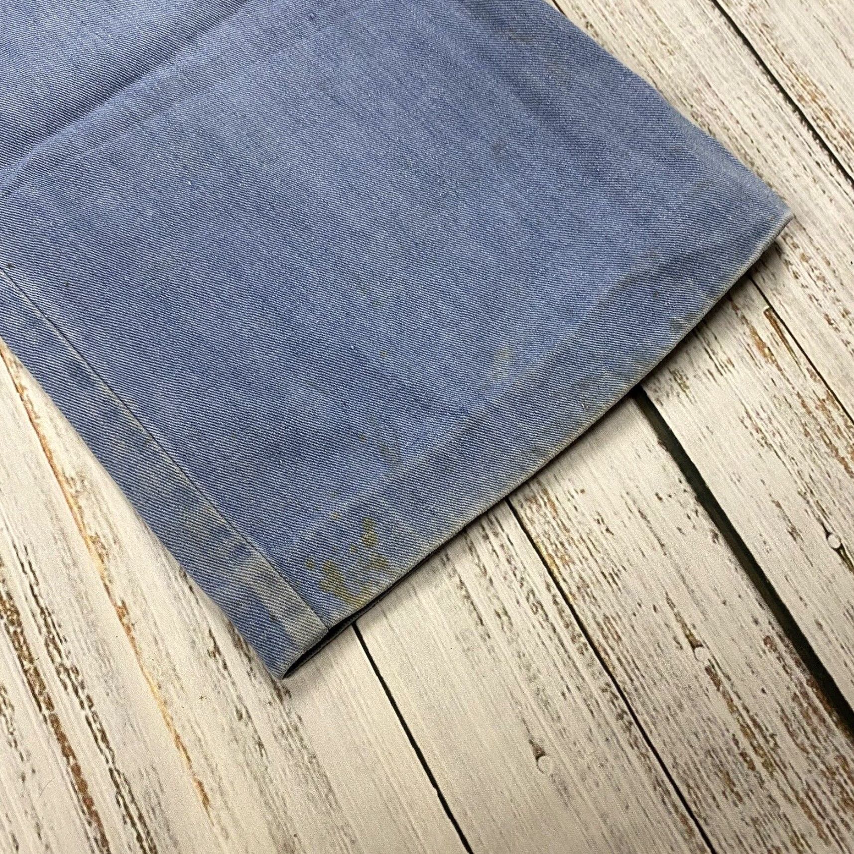 Vintage VINTAGE HUK-A-POO 1970s Disco Elephant Bell Bottom Pants Mens Light Wash Blue 34 Size US 34 / EU 50 - 7 Thumbnail