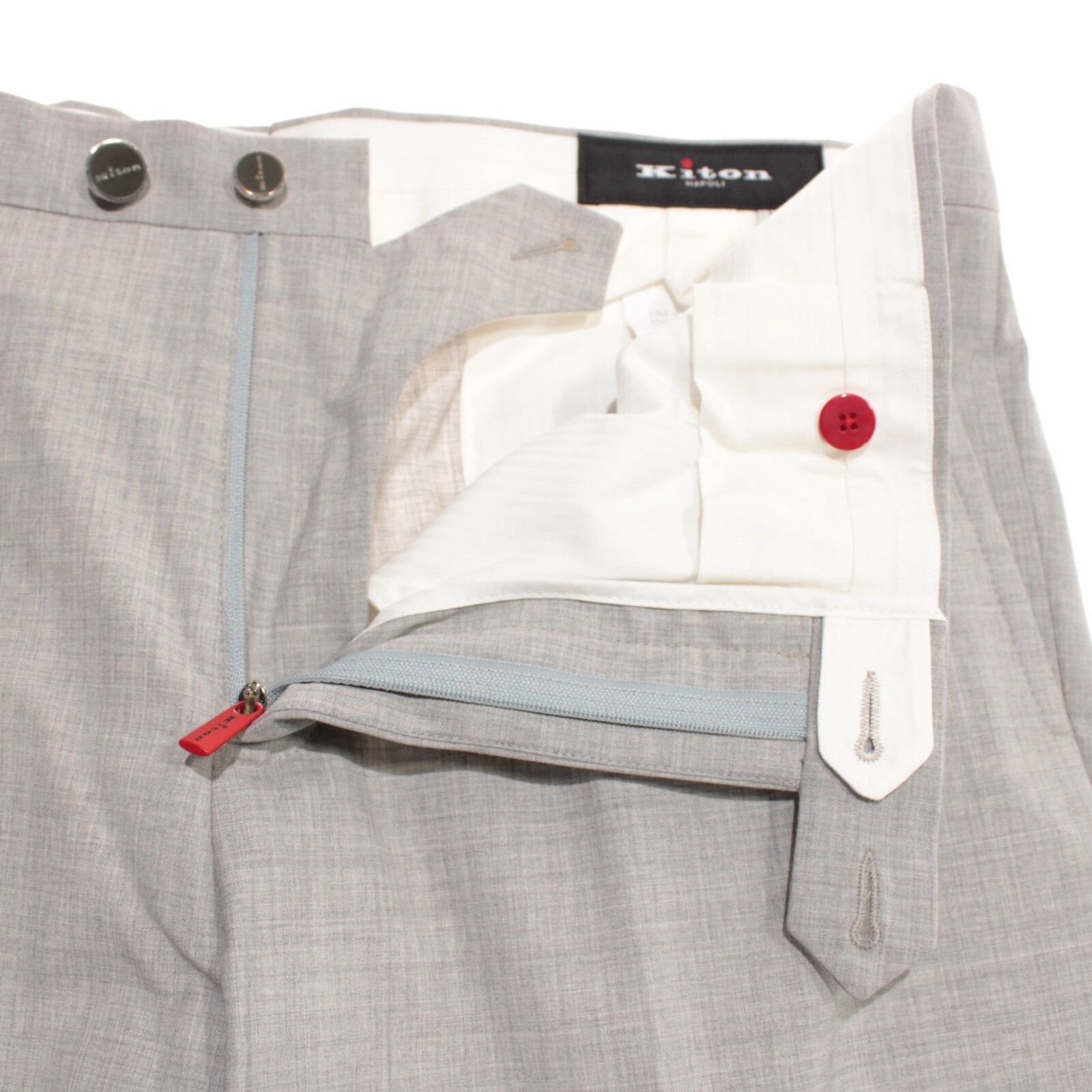 Kiton Kiton New with tags Dress Pants Size 36 US In Gray Size US 36 / EU 52 - 3 Thumbnail